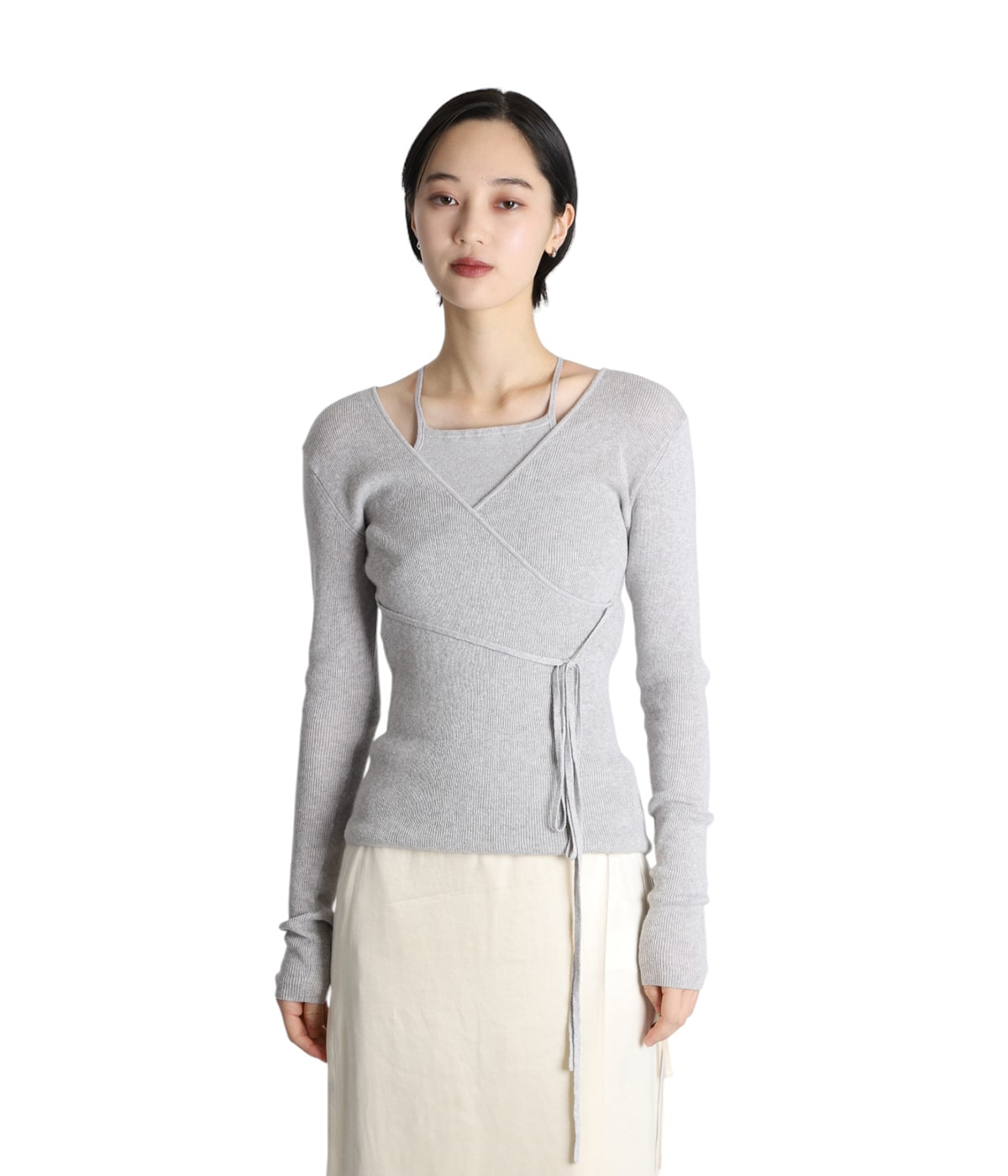トップス CLANE CAMISOLE SET CACHECOEUR KNIT TOPS CLANE CAMISOLE SET CACHECOEUR KNIT TOPS