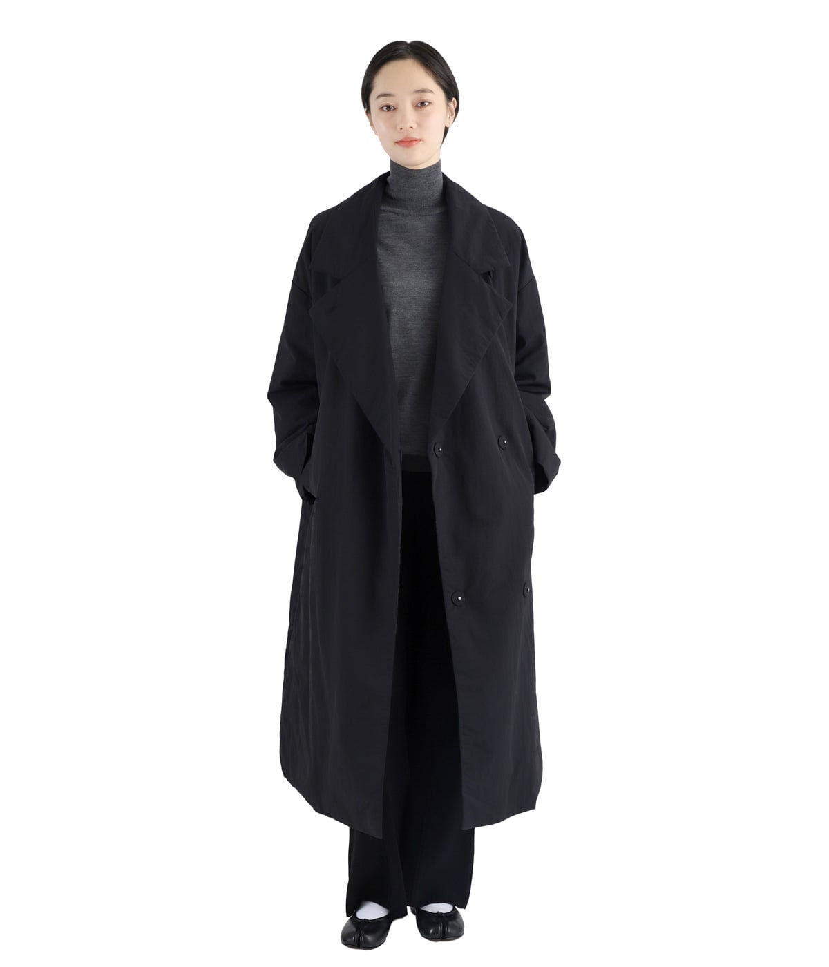 ジャケット・アウター CLANE COLOR DOWN CHESTER COAT 1 BLACK CLANE（クラネ）の「CLANE/クラネ/COLOR DOWN CHESTER COAT（ダウン