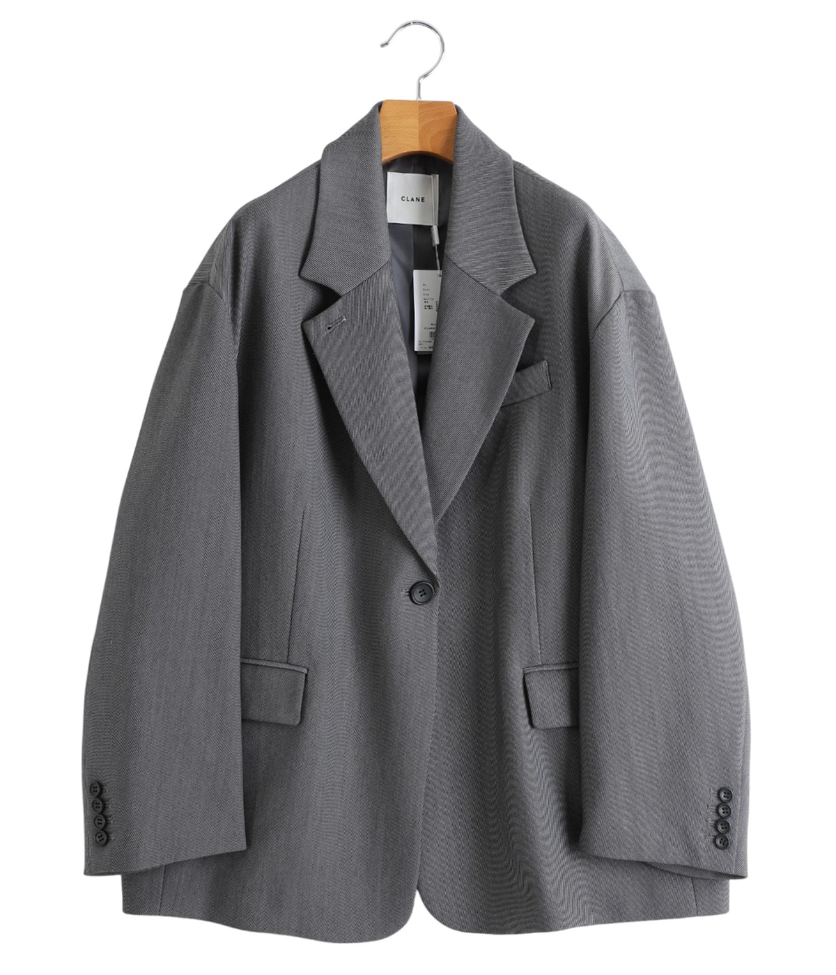 ジャケット・アウター CLANE OVER TAILORED JACKET レディース】2WAY TAILORED OVER JACKET | CLANE(クラネ