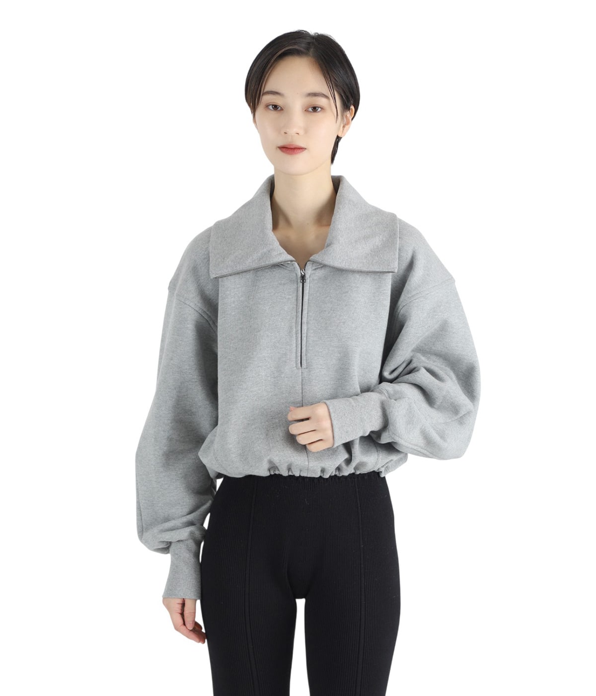 model（166cm） 着用サイズ：FREE(ONE)