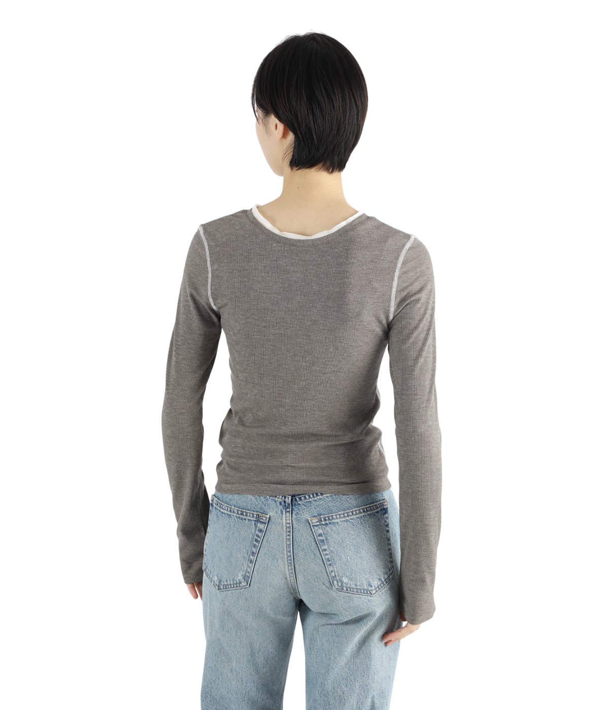 model（166cm） 着用サイズ：1