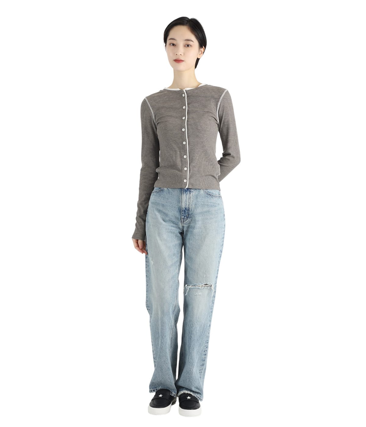 model（166cm） 着用サイズ：1