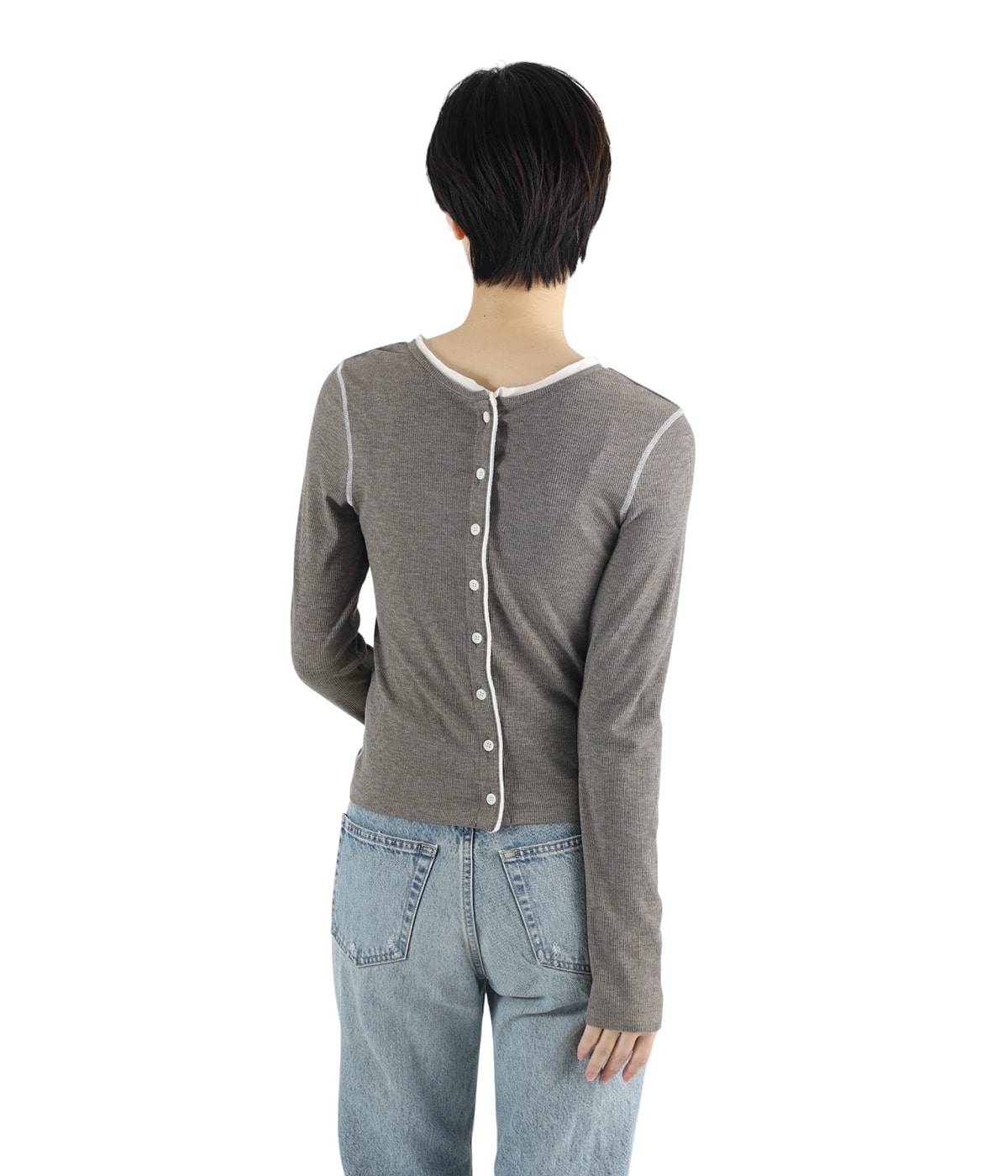 model（166cm） 着用サイズ：1