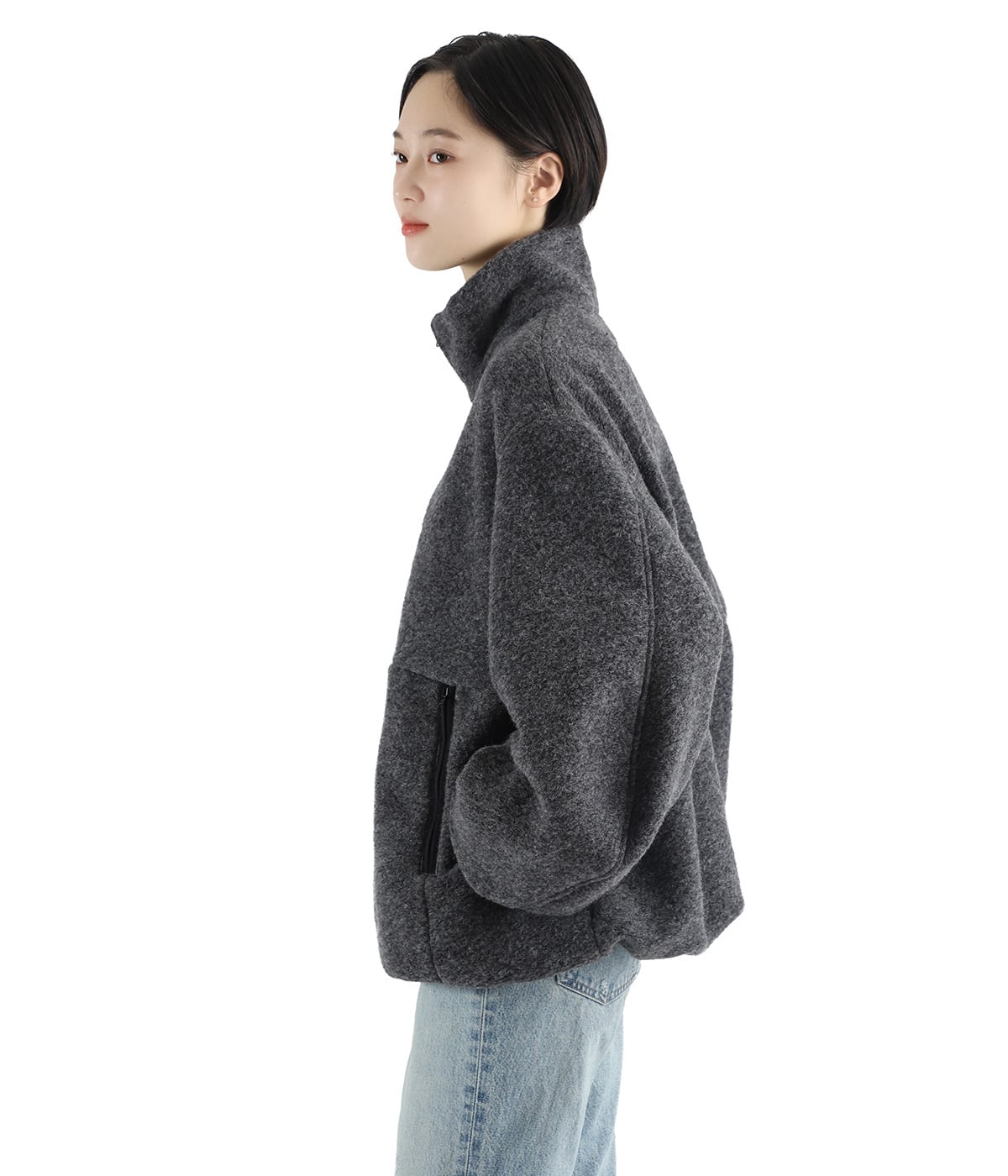 レディース】SLIVER HALF ZIP TOPS | CLANE(クラネ) / アウター