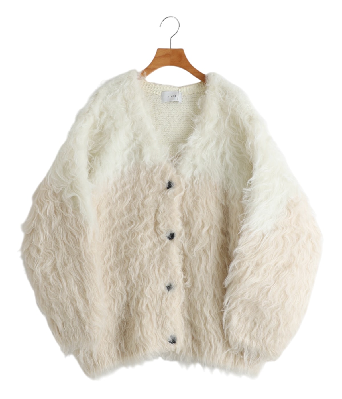 CLANE カーディガン サイズ1 アイボリー CLANE 「CLANE」 ニットカーディガン 1 アイボリー レディース