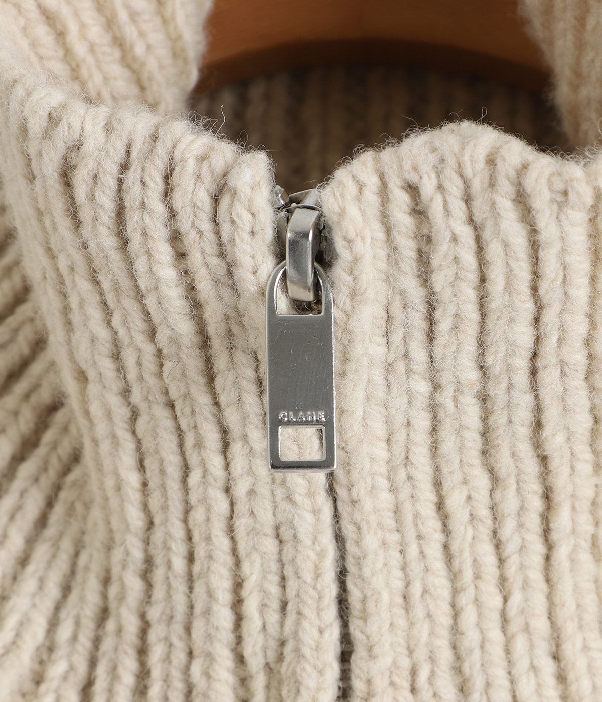 レディース】POCKET ZIP KNIT TOPS | CLANE(クラネ) / トップス ニット