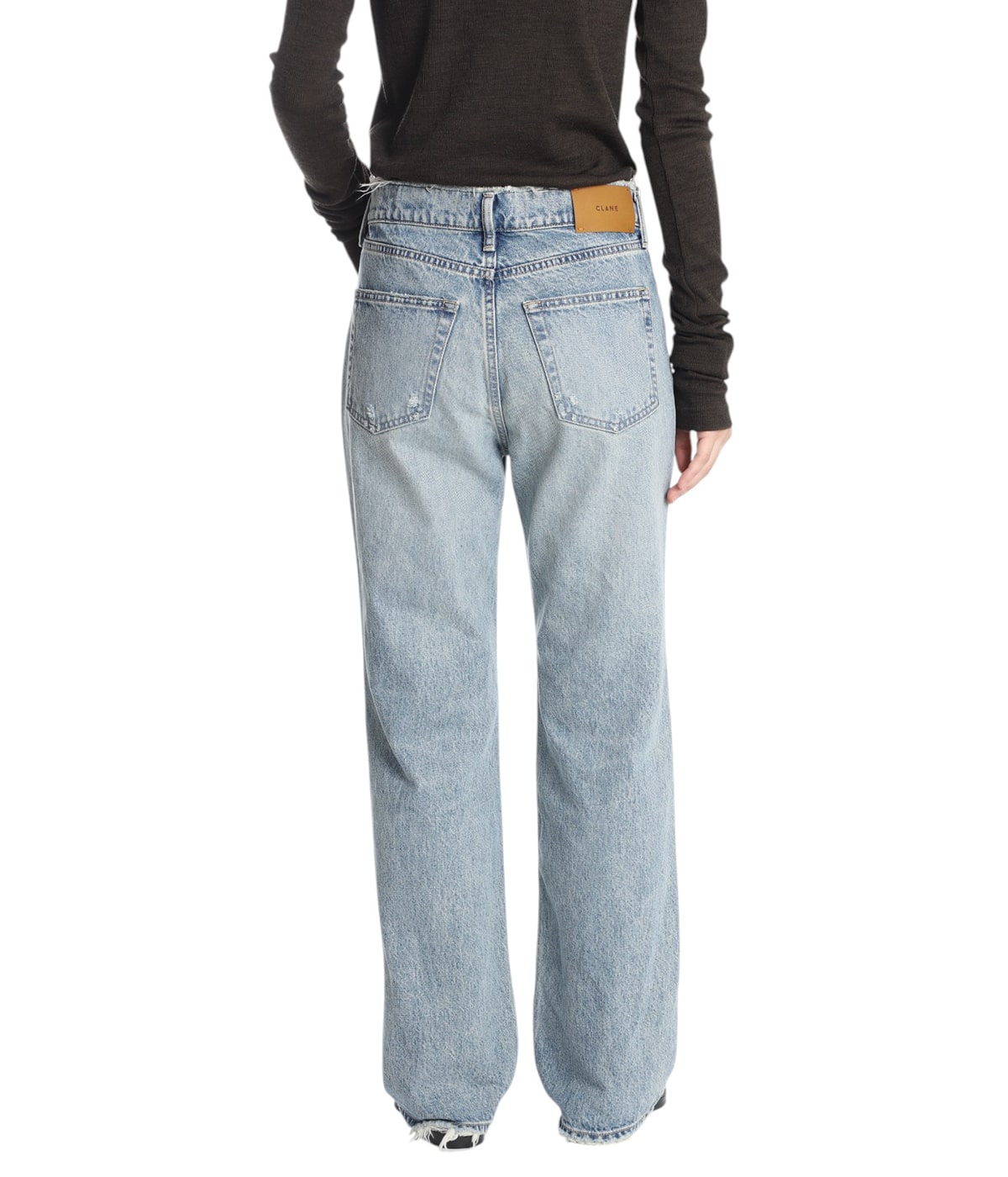 レディース】CRASH DENIM PANTS | CLANE(クラネ) / パンツ