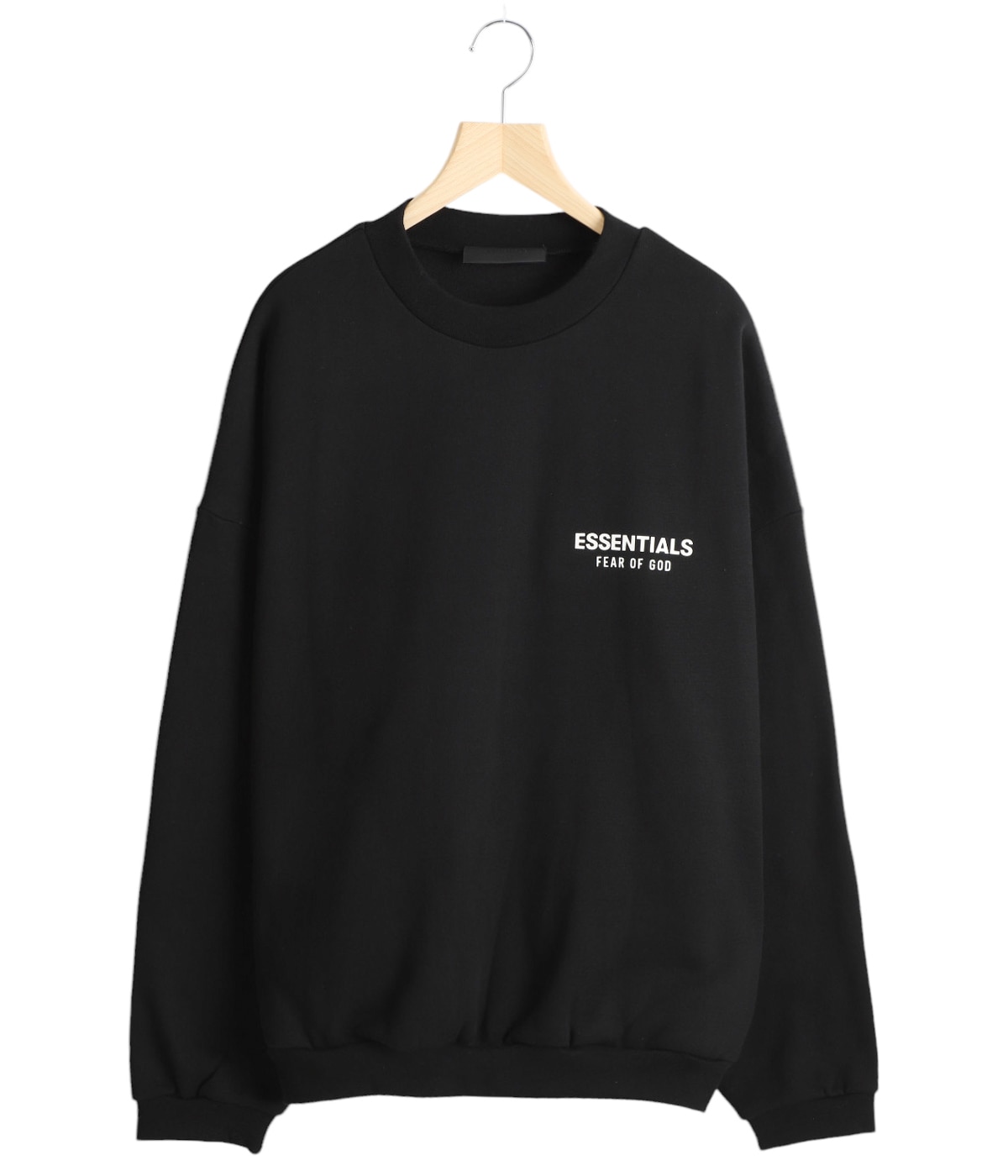 FEAR OF GOD essentials ブラッククルーネック スウェット Fear of God Essentials Crewneck 