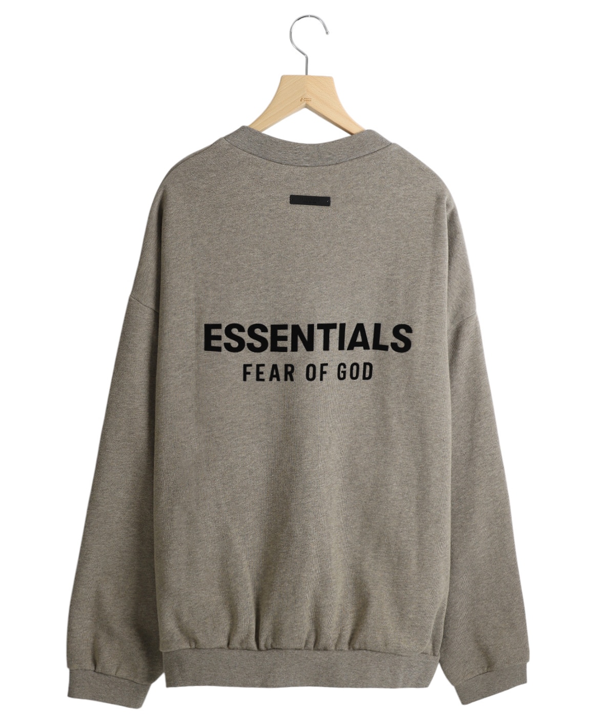 ESSENTIALS FEAR OF GOD グレー スウェット FLEECE CREWNECK | ESSENTIALS FEAR OF GOD(エッセンシャルズ