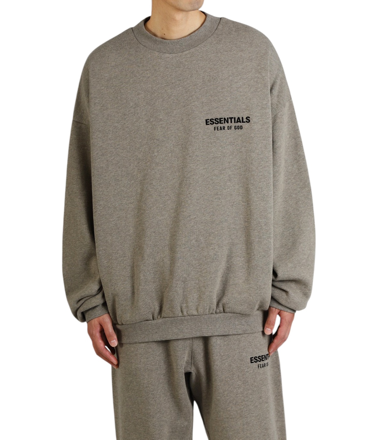 FEAR OF GOD ヘンリーネック トレーナー FOG ESSENTIALS Fear of God essentials スウェット クルー