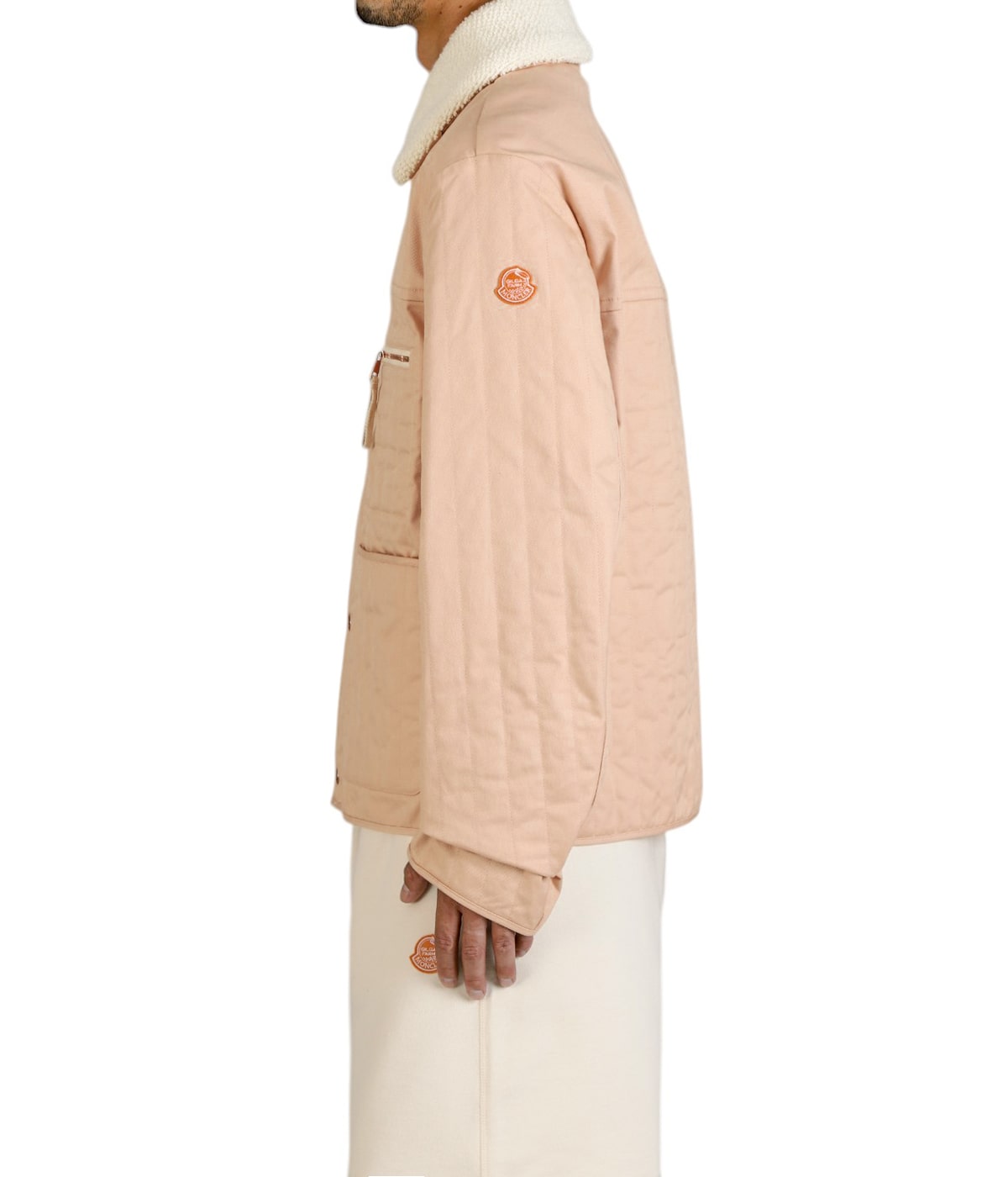 【MONCLER】フローラルキルティングフード付きシャツジャケット KISHUS PADDED SHIRT JACKET | MONCLER X GILGA FARM BY DONALD