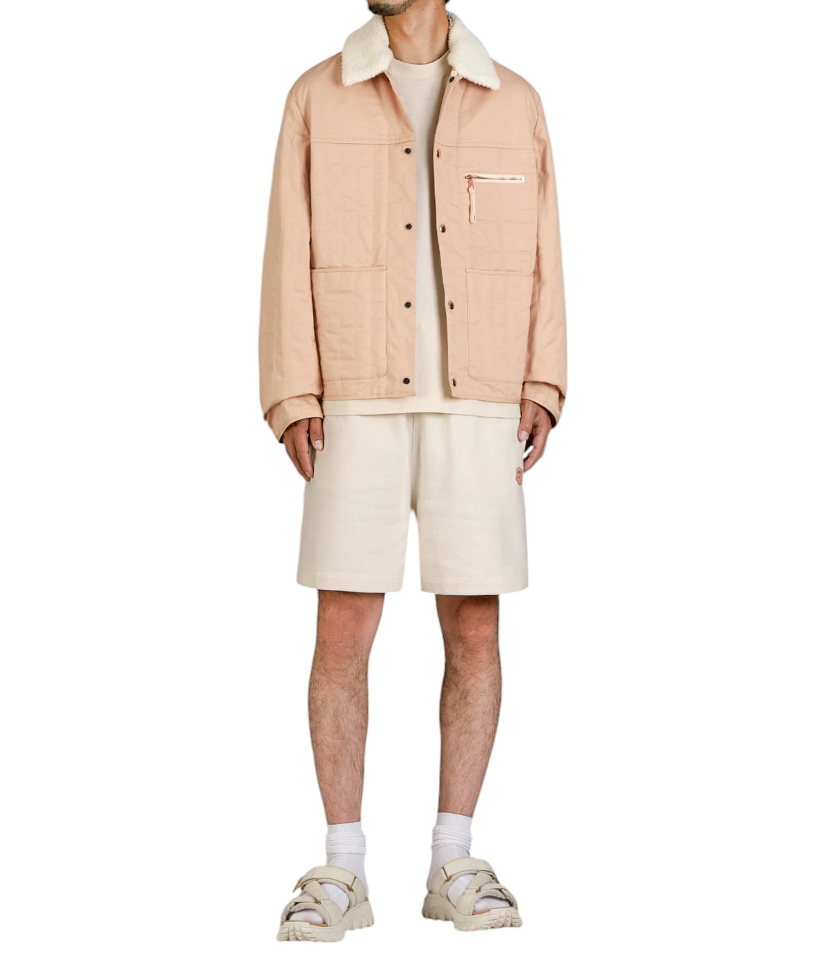 【MONCLER】フローラルキルティングフード付きシャツジャケット MONCLER キルティングシャツダウンジャケット｜トゥモローランド