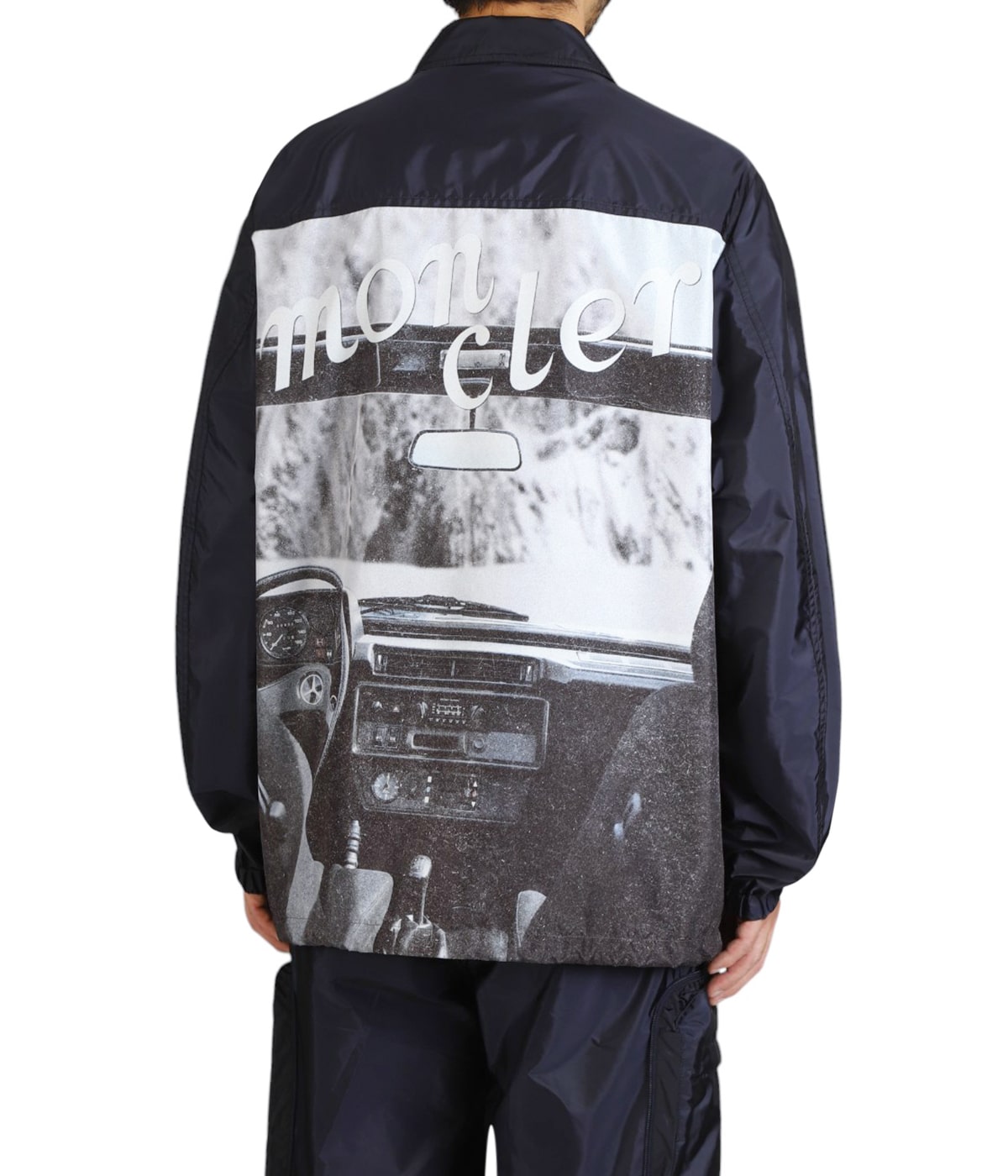 関税込★MONCLER★Mercedes-Benz by NIGO Sopduシャツジャケット Navy Blue Moncler x Mercedes-Benz by NIGO Sopdu Shirt Jacket