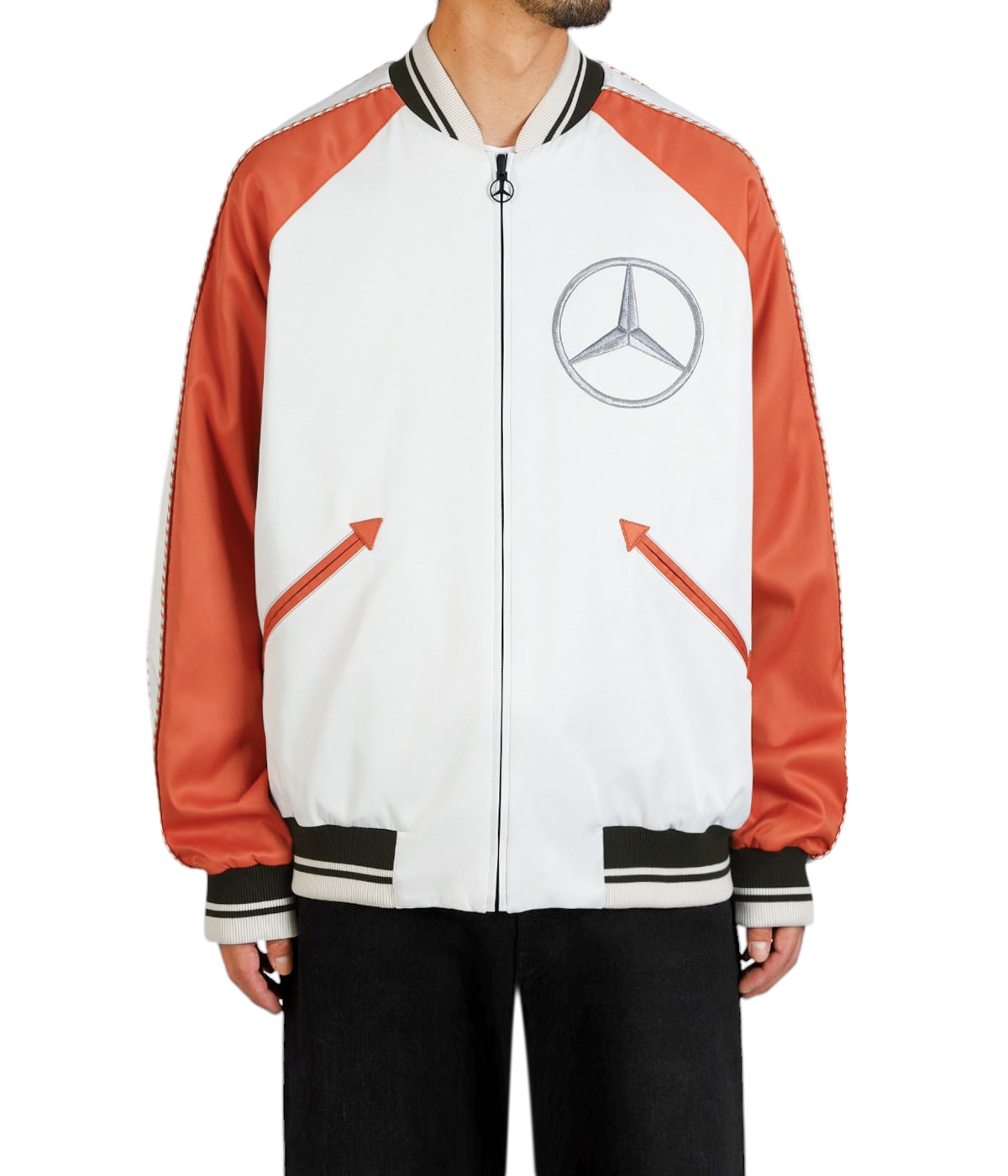 関送込 MONCLER X メルセデス ベンツ NIGO ジップパーカ SATET JACKET | MONCLER X MERCEDES-BENZ BY NIGO(モンクレール