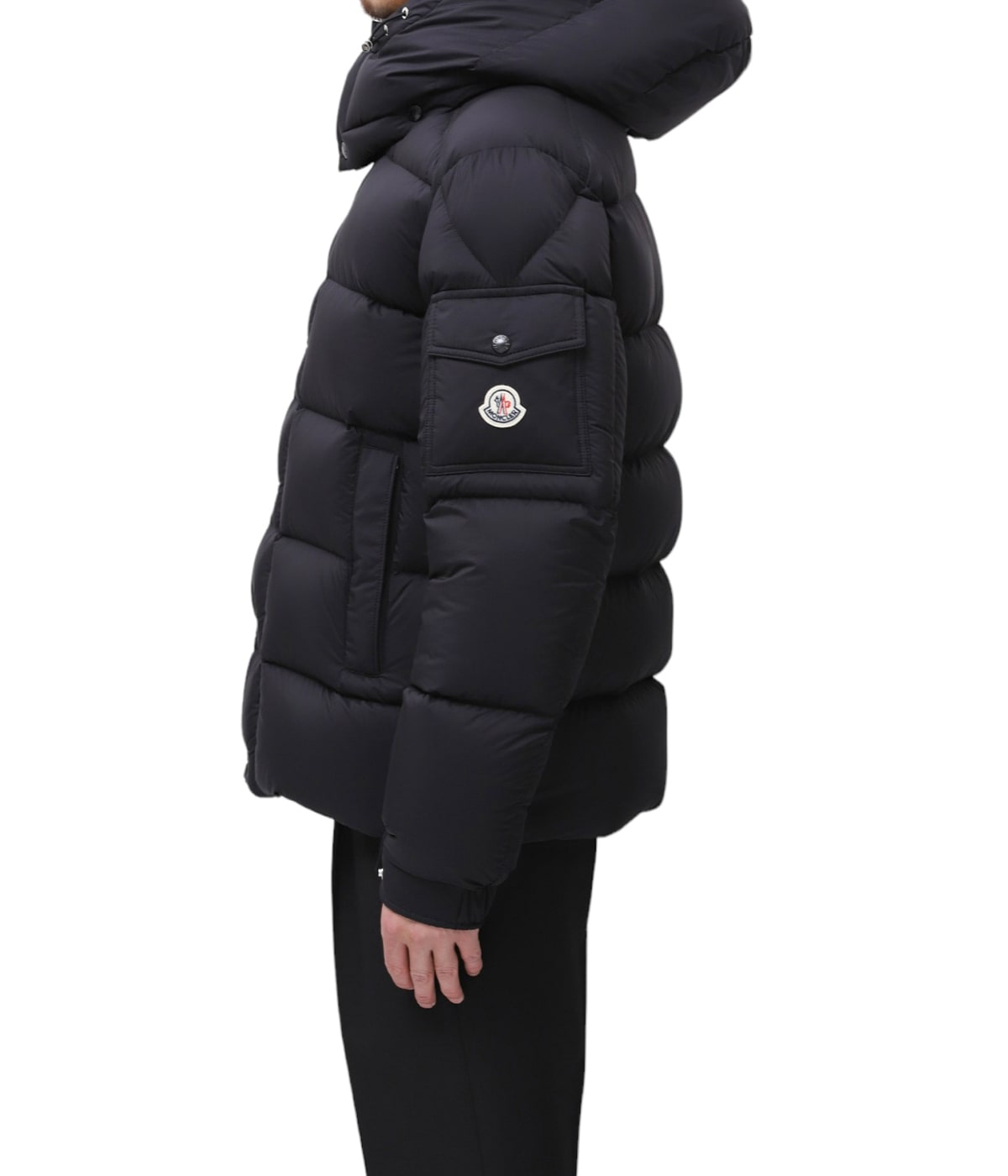 モンクレール MONCLER (モンクレール) 縦ロゴプリント スウェット ロング