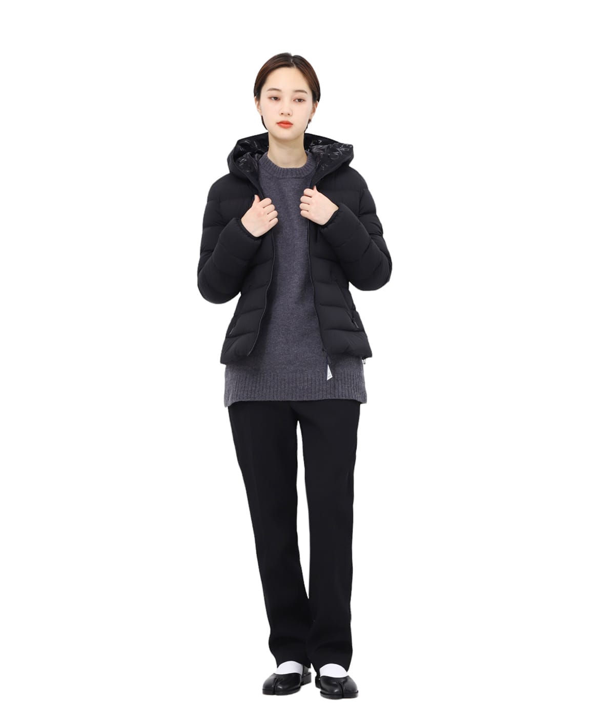 model（166cm） 着用サイズ：0