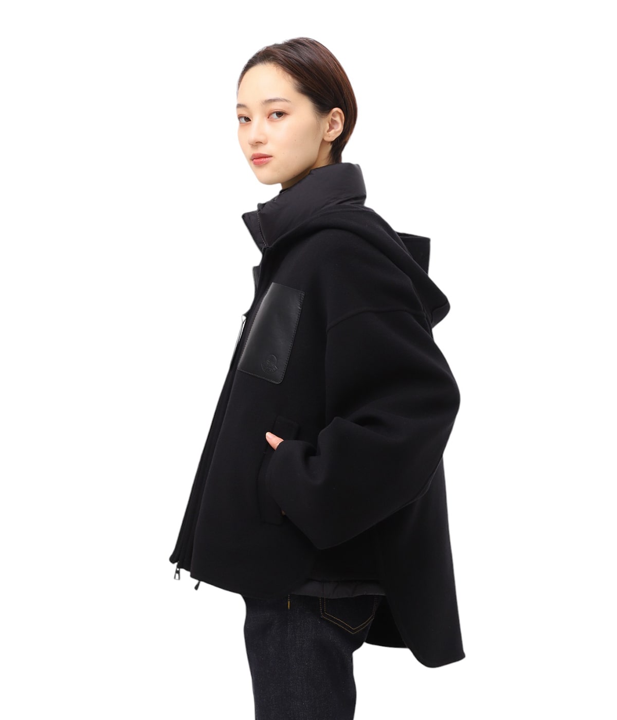 【MONCLER】Almandine3-in-1ウール＆カシミア・ジャケット MONCLER】Almandine3-in-1ウール＆カシミア・ジャケット