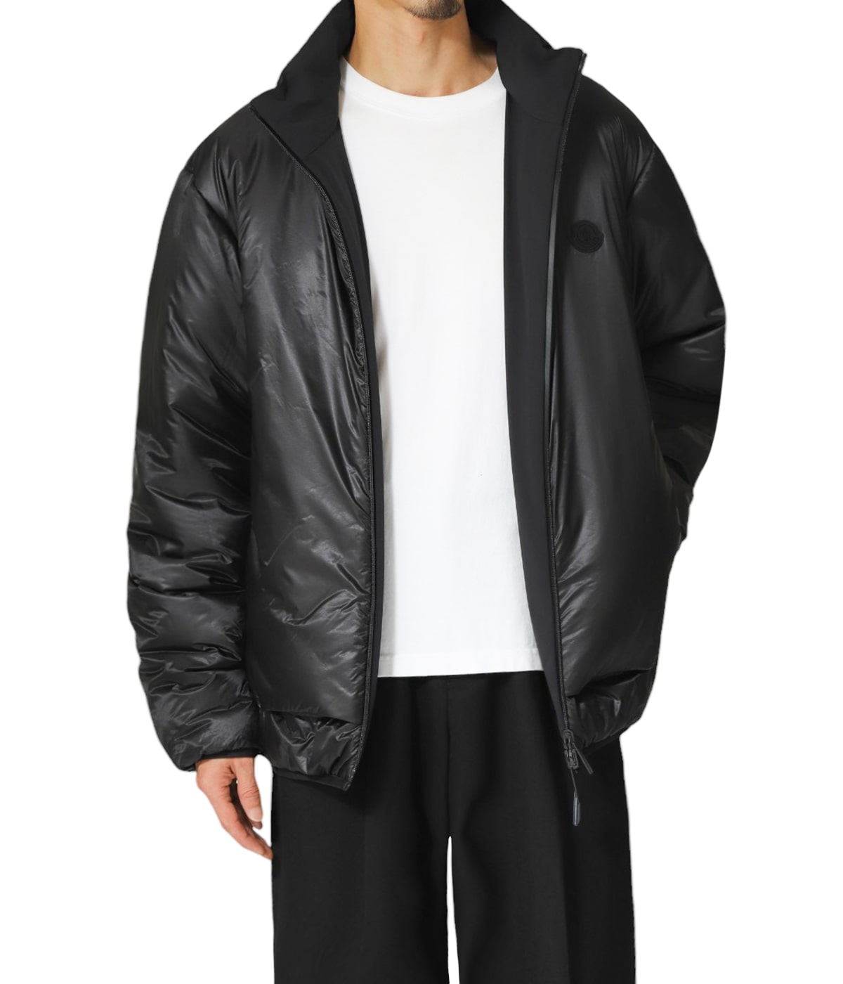 国内発送★MONCLER★ロゴ Larcherダウンジャケット M MONCLER LARCHER(モンクレール) ダウンジャケット(メンズ