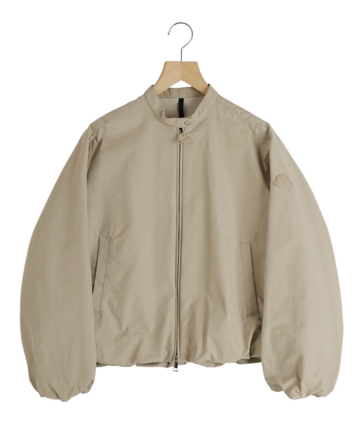 関税込 Moncler Gruissan コットンブレンドジャケット MONCLER Gruissan appliquéd cotton-blend bomber jacket | NET