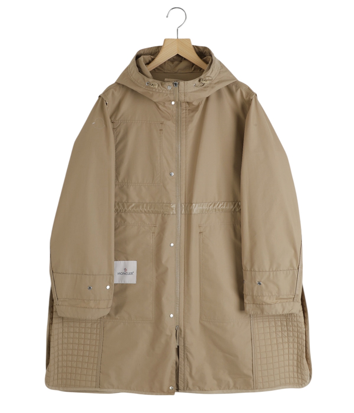 ☆MONCLER☆ 3in1 コットンロングパーカ×ダウンジレ・MEUDON♪ レディース】MEUDON LONG PARKA | MONCLER(モンクレール