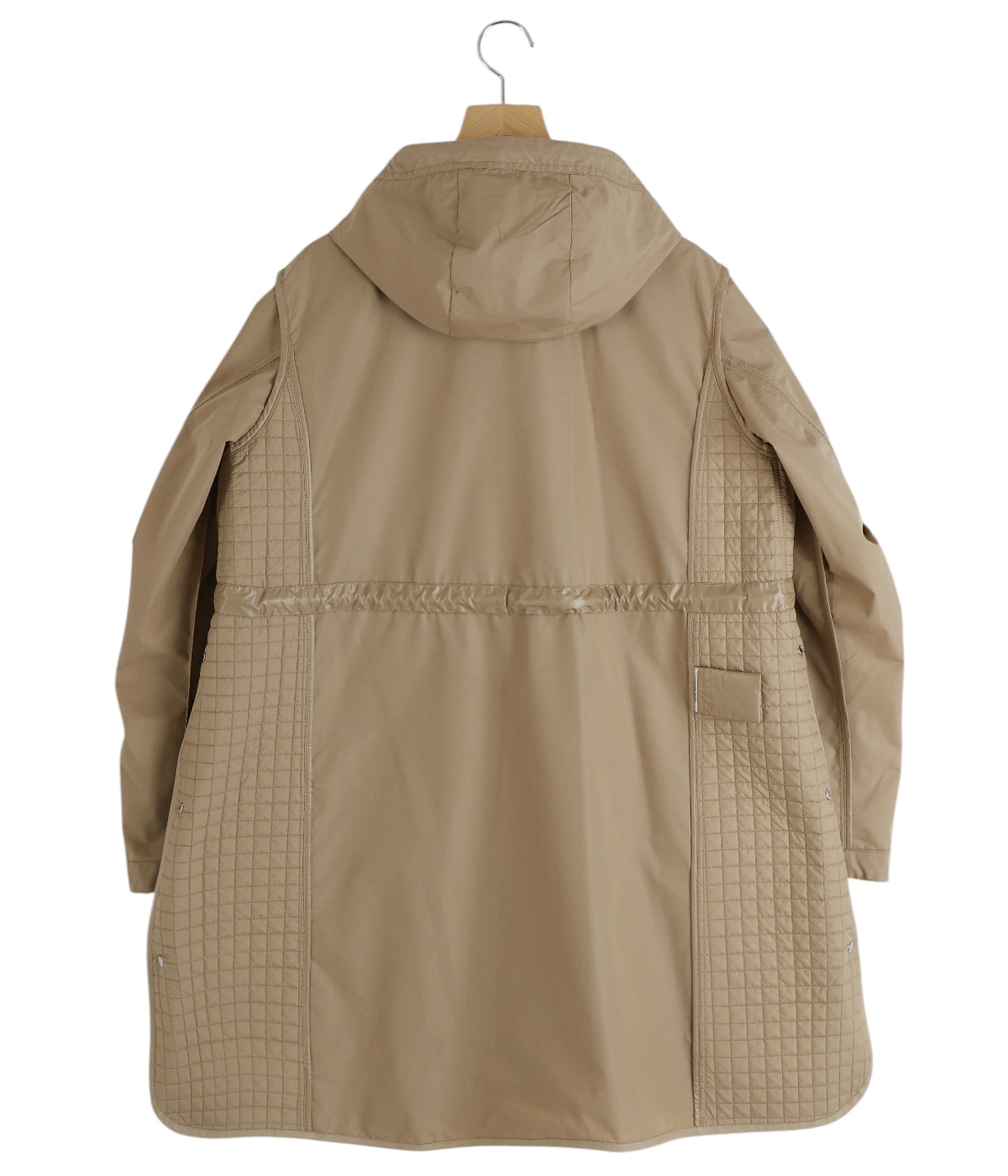 【大人かわいい】MONCLER Meudon パーカー ベージュ×ロゴ 大人かわいい】MONCLER Meudon パーカー ベージュ×ロゴ