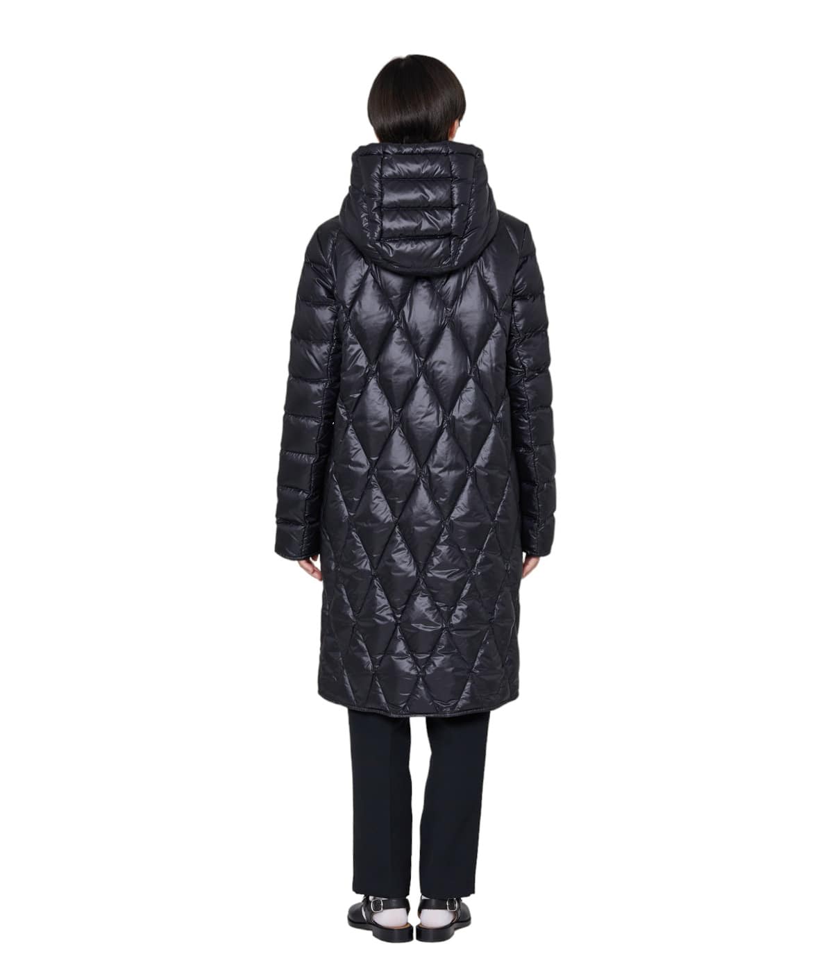 モンクレールストライプネックジャンパーＬ MONCLER (モンクレール) ストライプライン ロゴパッチ