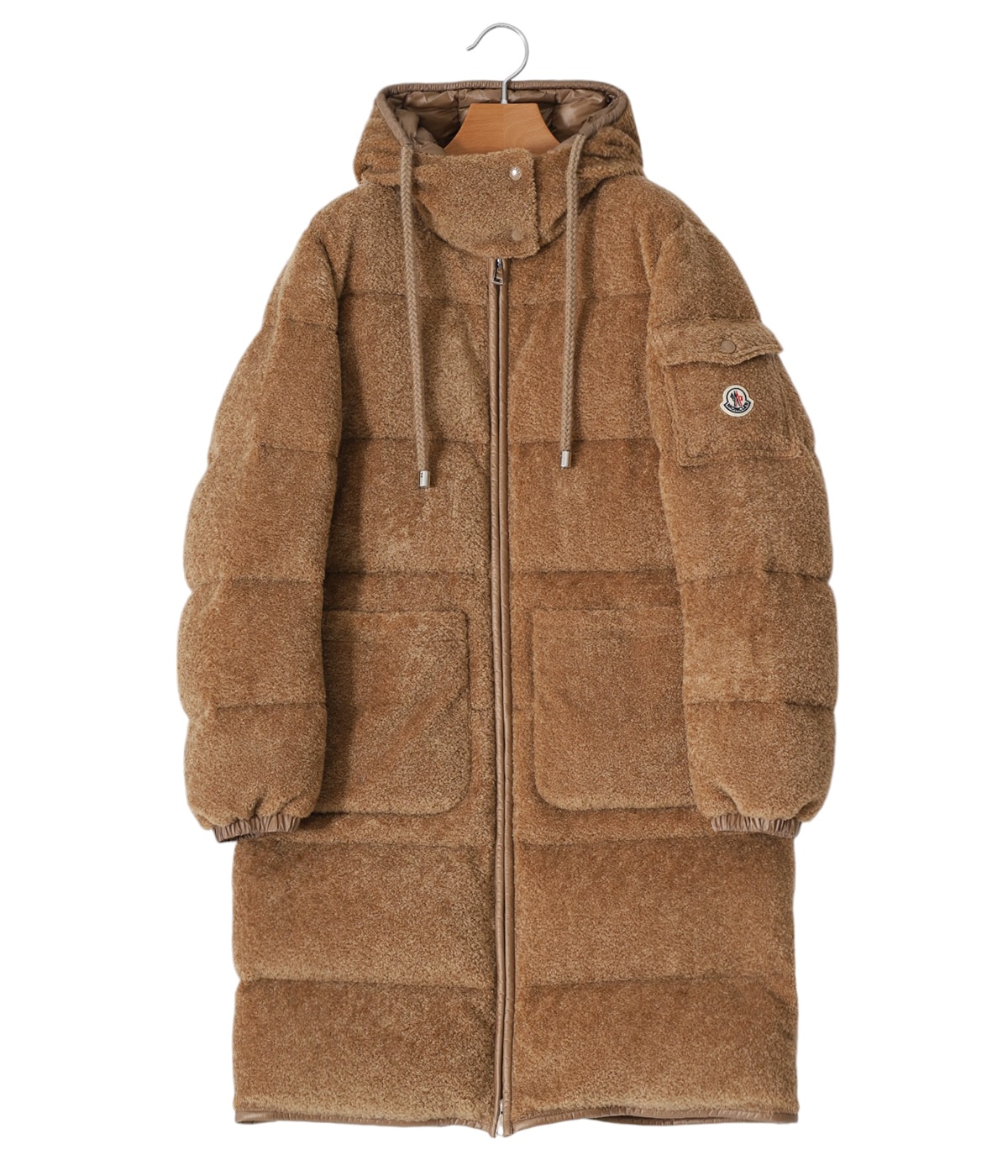 【美品】MONCLER モンクレール ベルト レザー 正規品 e55 レディース】BELCASTEL LONG COAT -ベルカステル- | MONCLER