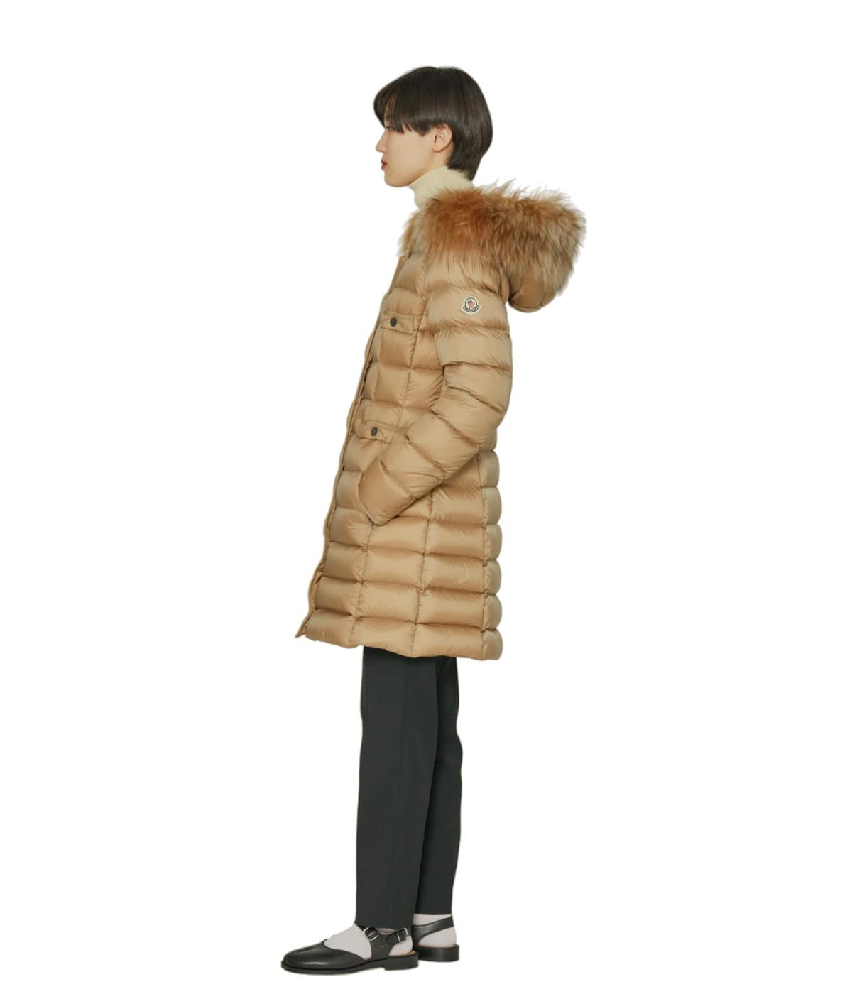レディース】HIRMAFUR LONG COAT -イルマファー- | MONCLER