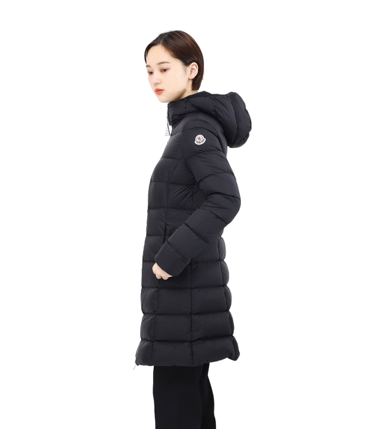 新品同様 モンクレール GIE ダウンコート ブラック TG0 国内正規品 モンクレール MONCLER MONCLER GIE ロングダウンジャケット