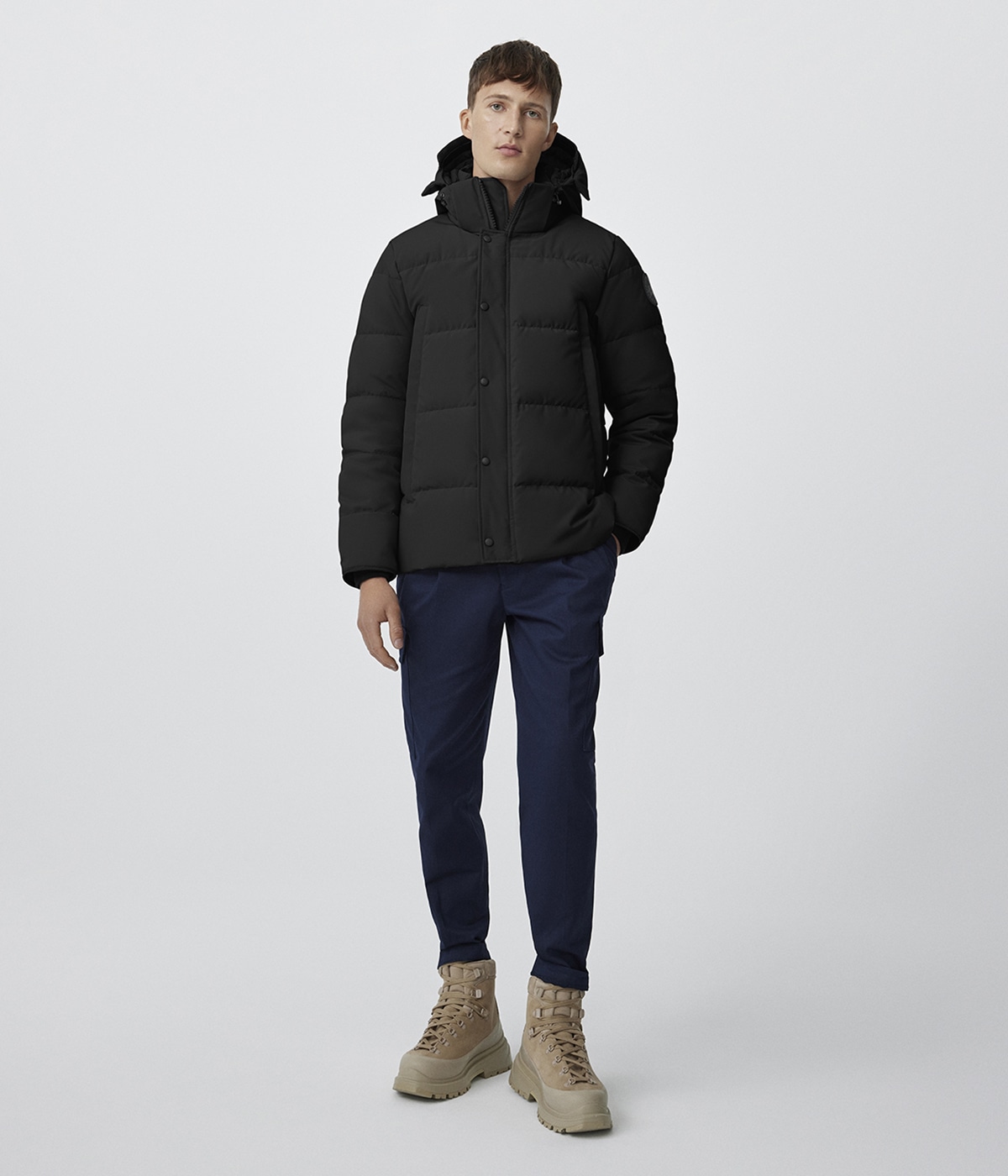 カナダ製 アワードジャケット 企業ロゴ ブラック XXL BLACK DISC】Wyndham Parka Black Label | CANADA GOOSE(カナダ