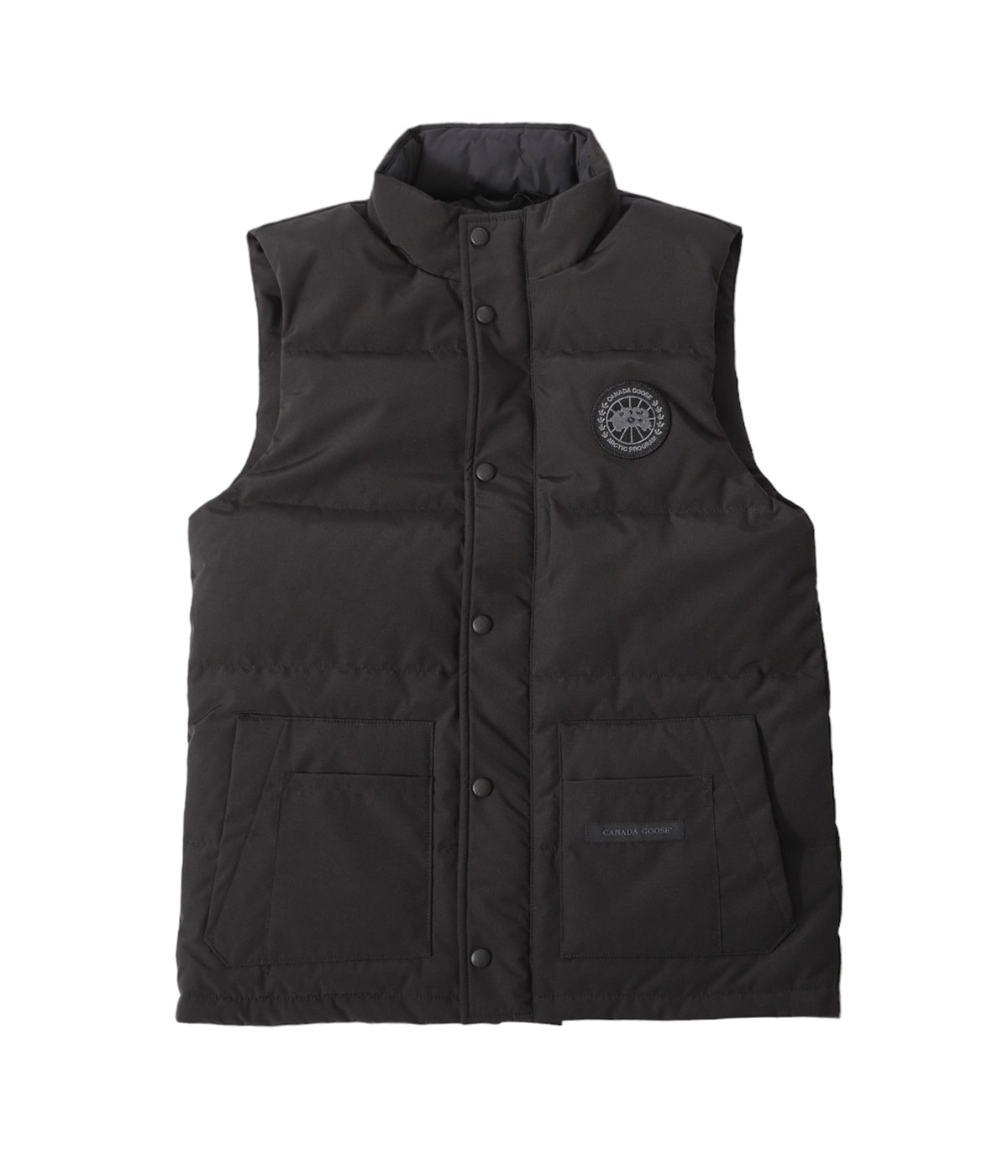 wjk ダウンベスト S 黒 ブラック BLACK DISC】Freestyle Crew Vest Black Label | CANADA GOOSE