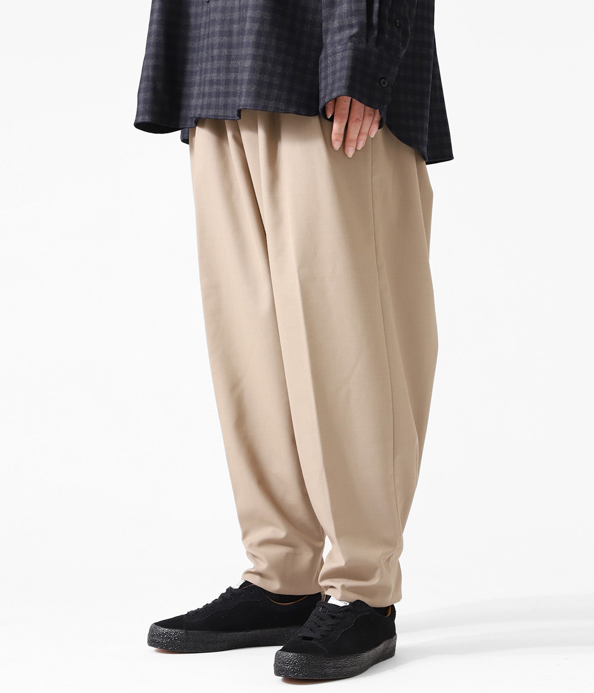 2WAY WIDE PANTS NEAT×IS-NESS | is-ness(イズネス) / パンツ ボトムス 