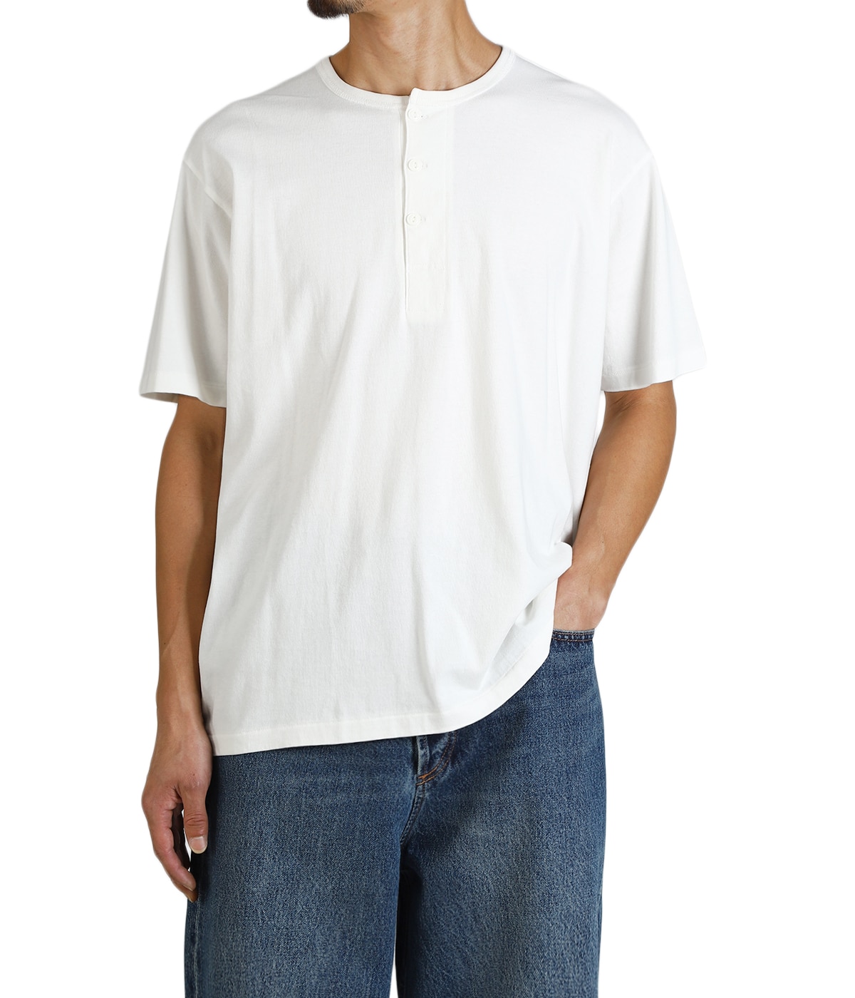 model(175cm / 60kg)B85 W75 H92 着用サイズ：L