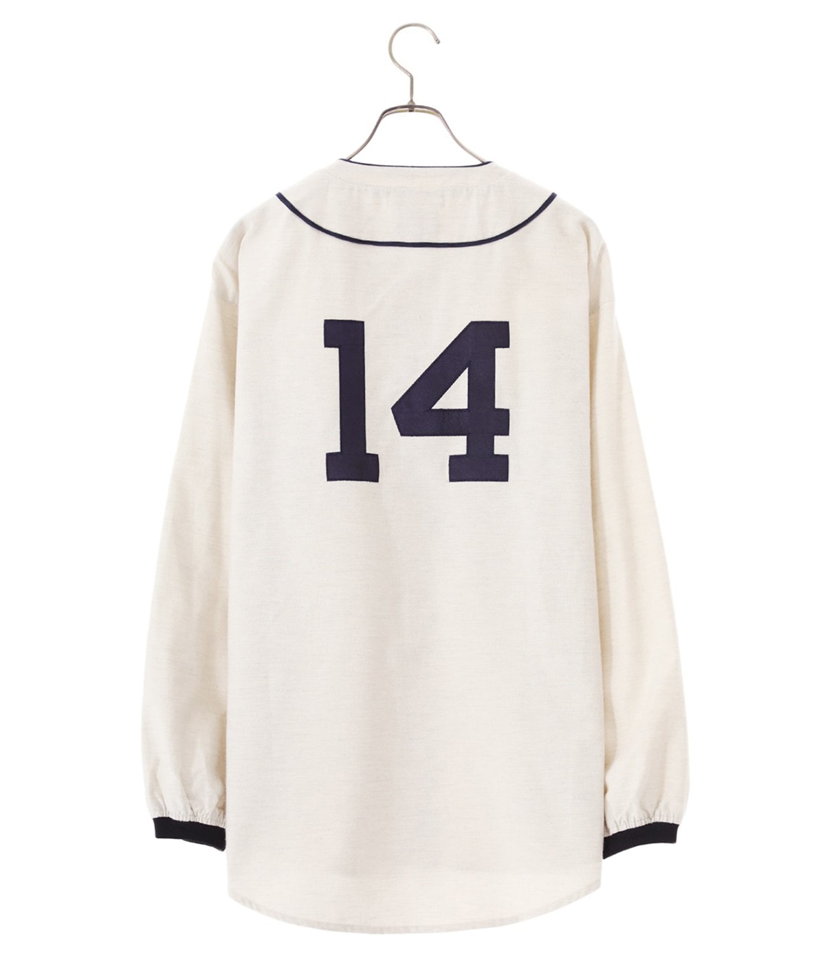 トップス DESCENDANT BLEEK BASEBALL SHIRT wtaps DESCENDANT/BLEEK BASEBALL LS SHIRT (GRAY)