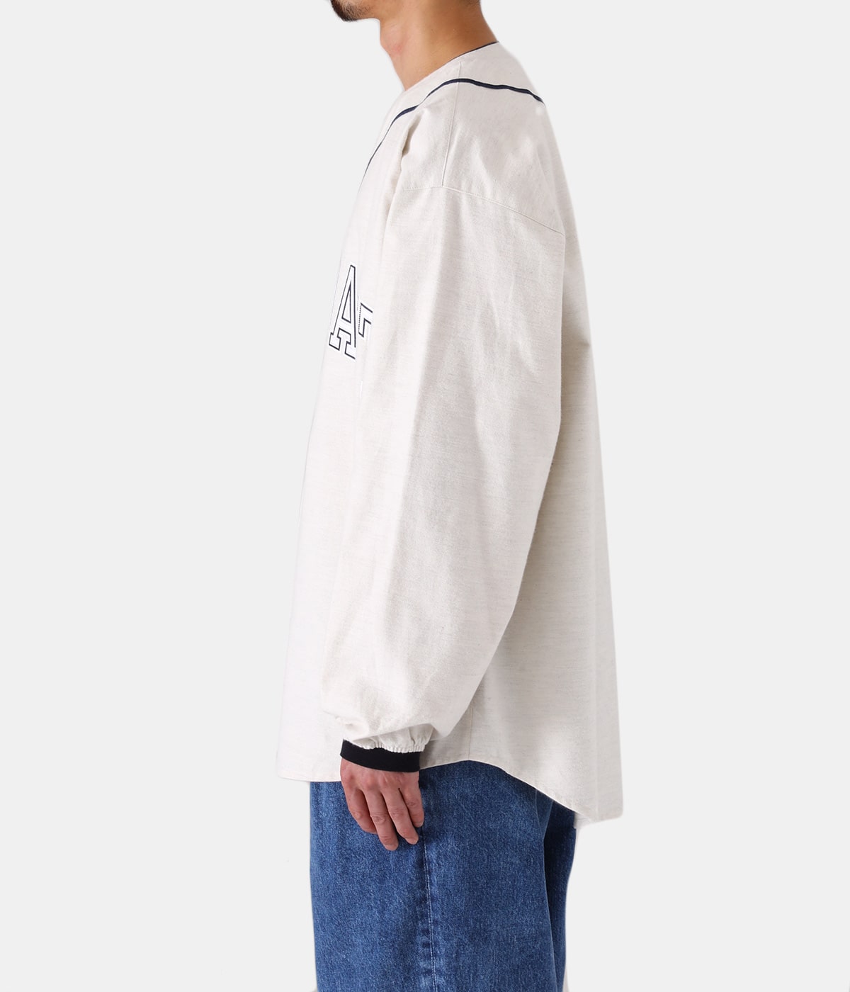 BLEEK BASEBALL LS SHIRT | DESCENDANT(ディセンダント