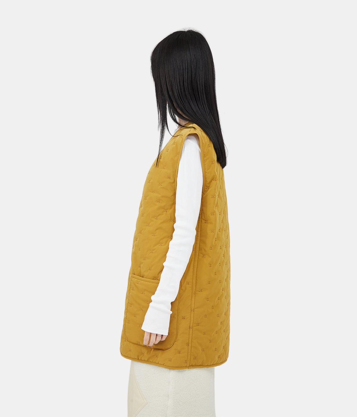 レディース】QUILTING EMBROIDERY VAREUSE (VALERIA