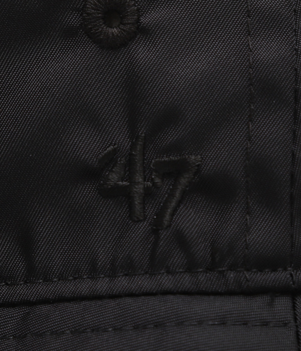 Nハリウッド　ブラック バケットハット N.HOOLYWOOD - × '47 / HAT / 2232-AC02 peg | chemical conbination