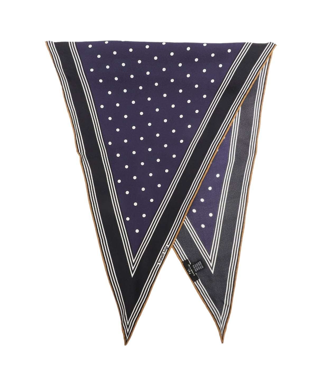 ROMBETTO in SILK TWILL VINTAGE | Fratelli Luigi(フラテッリ