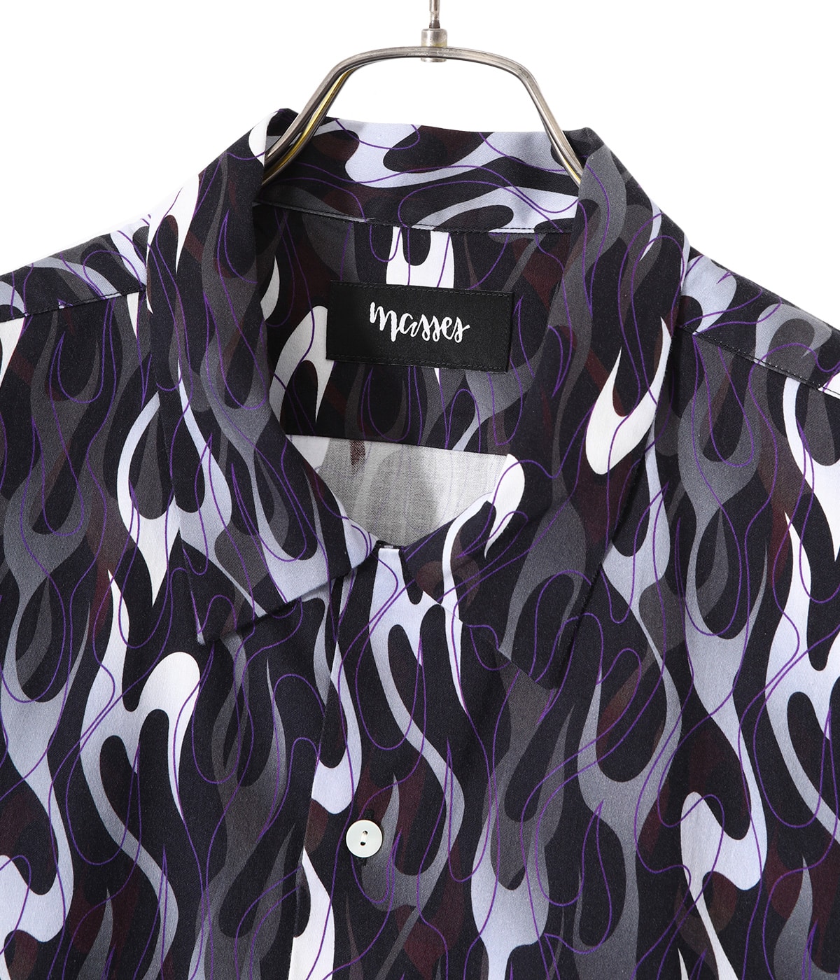トップス MASSES  SHIRT FIRE SHIRT S/S FIRE | MASSES(マシス) / トップス 半袖シャツ