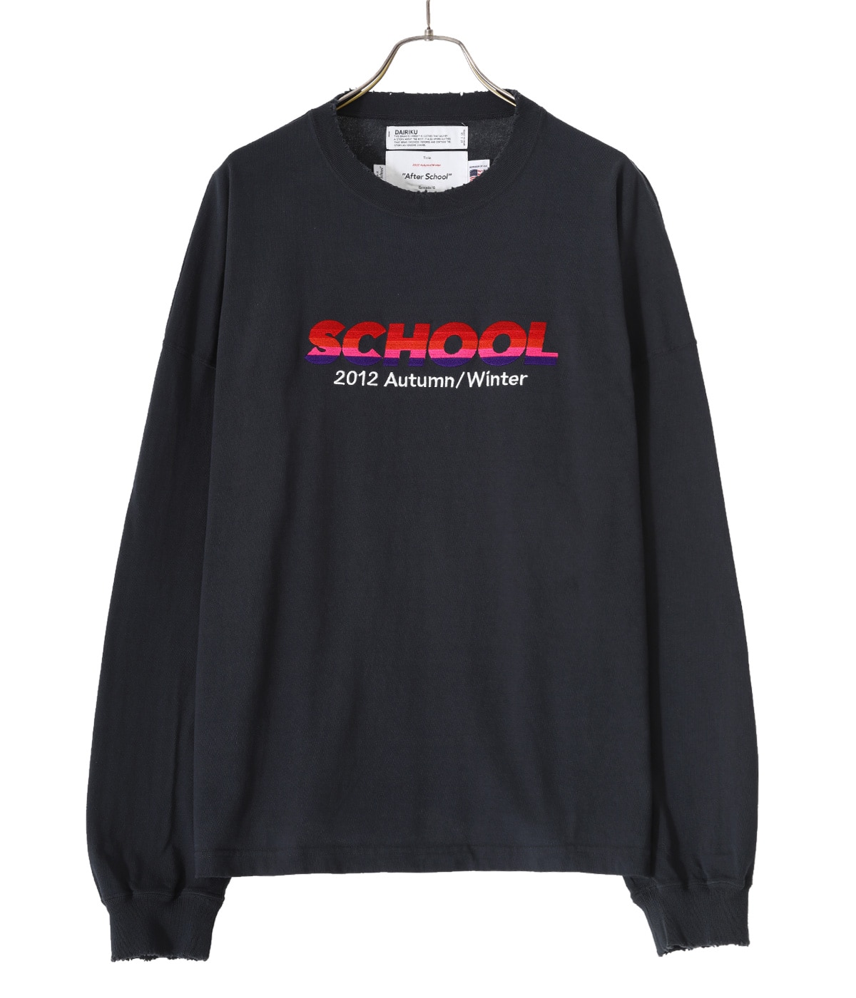 dairiku ロンT 22aw DAIRIKU (ダイリク) 2022AW RUNWAY – ONENESS ONLINE STORE
