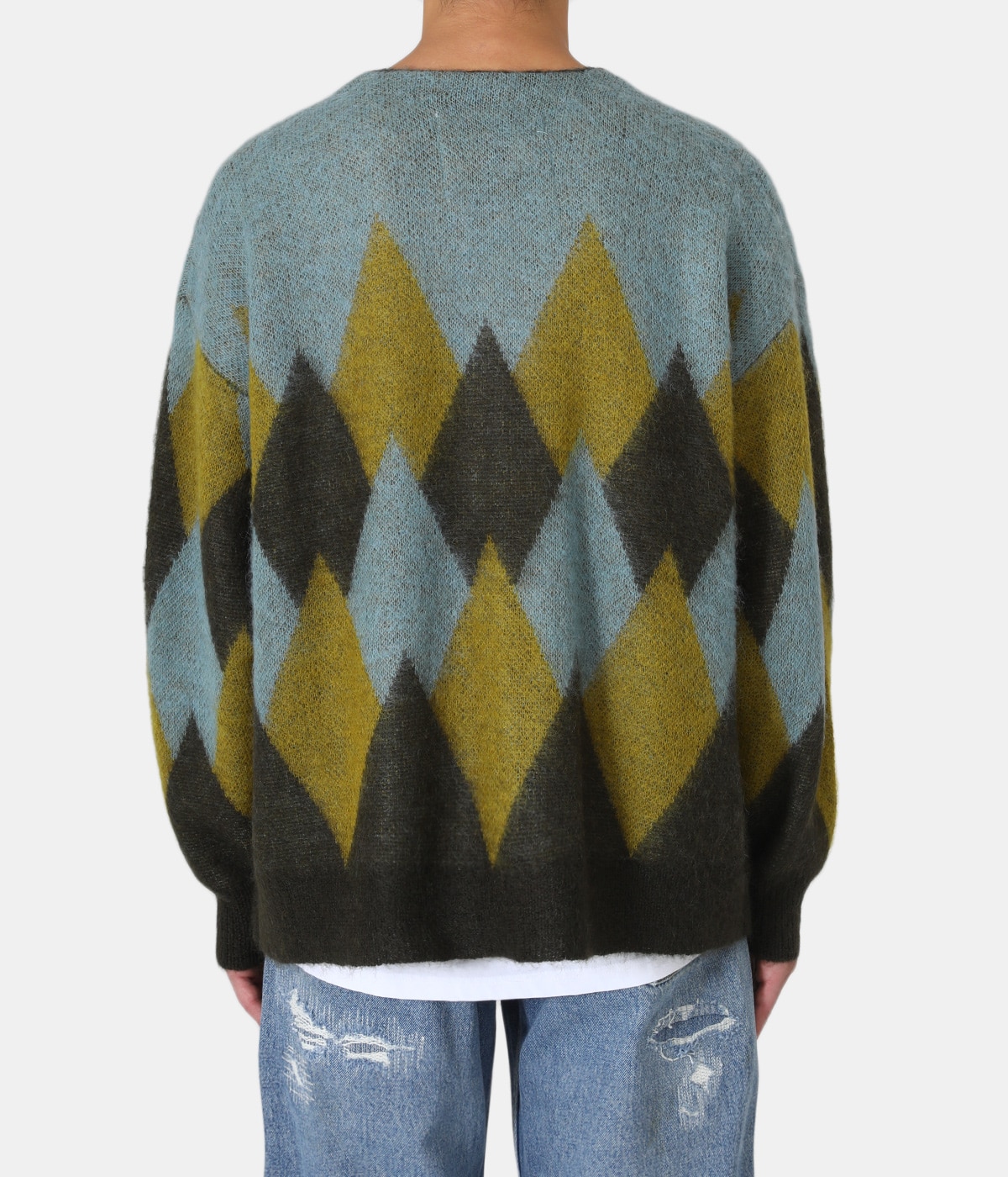 DAIRIKU 21AW モヘアカーディガン Argyle Mohair Knit Cardigan | DAIRIKU(ダイリク) / トップス