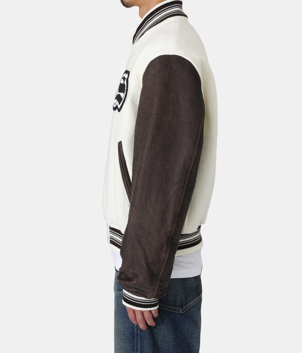 GILL LEATHER STADIUM JACKET | SUGARHILL(シュガーヒル