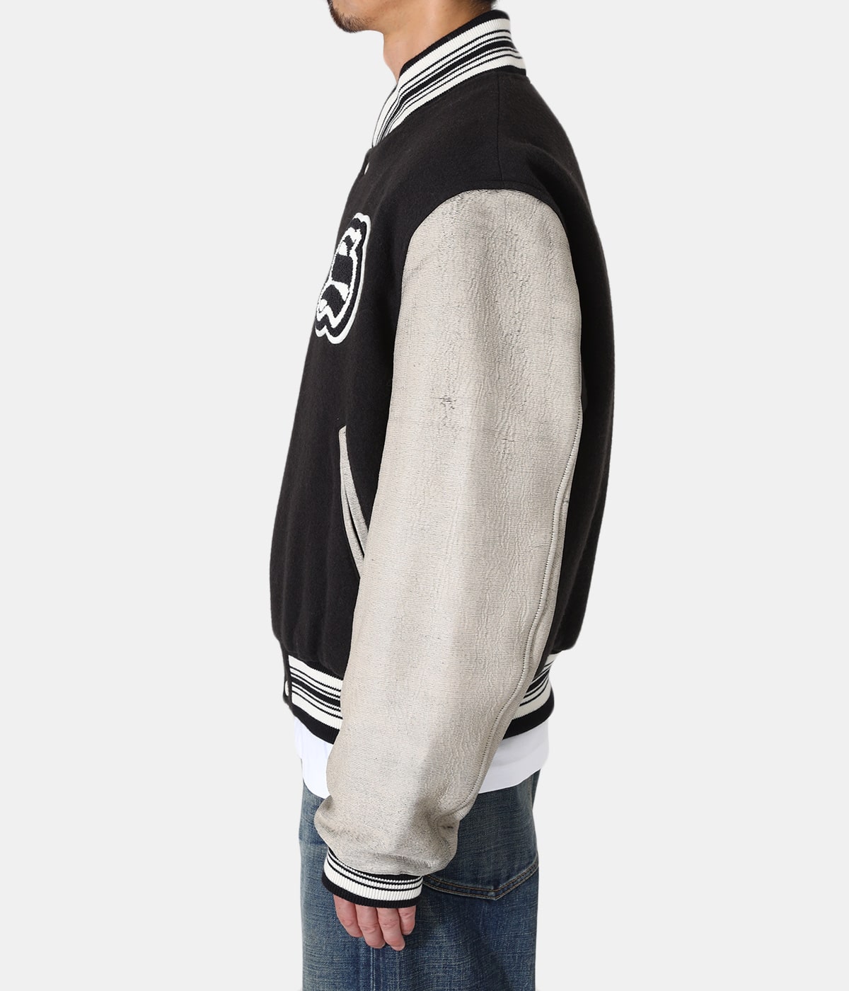 ジャケット・アウター SUGARHILL GILL LEATHER STADIUM JACKET 2 GILL LEATHER STADIUM JACKET | SUGARHILL(シュガーヒル