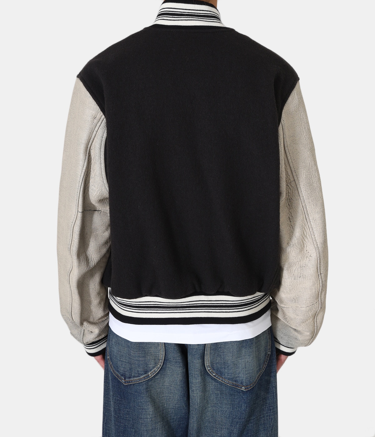 GILL LEATHER STADIUM JACKET | SUGARHILL(シュガーヒル