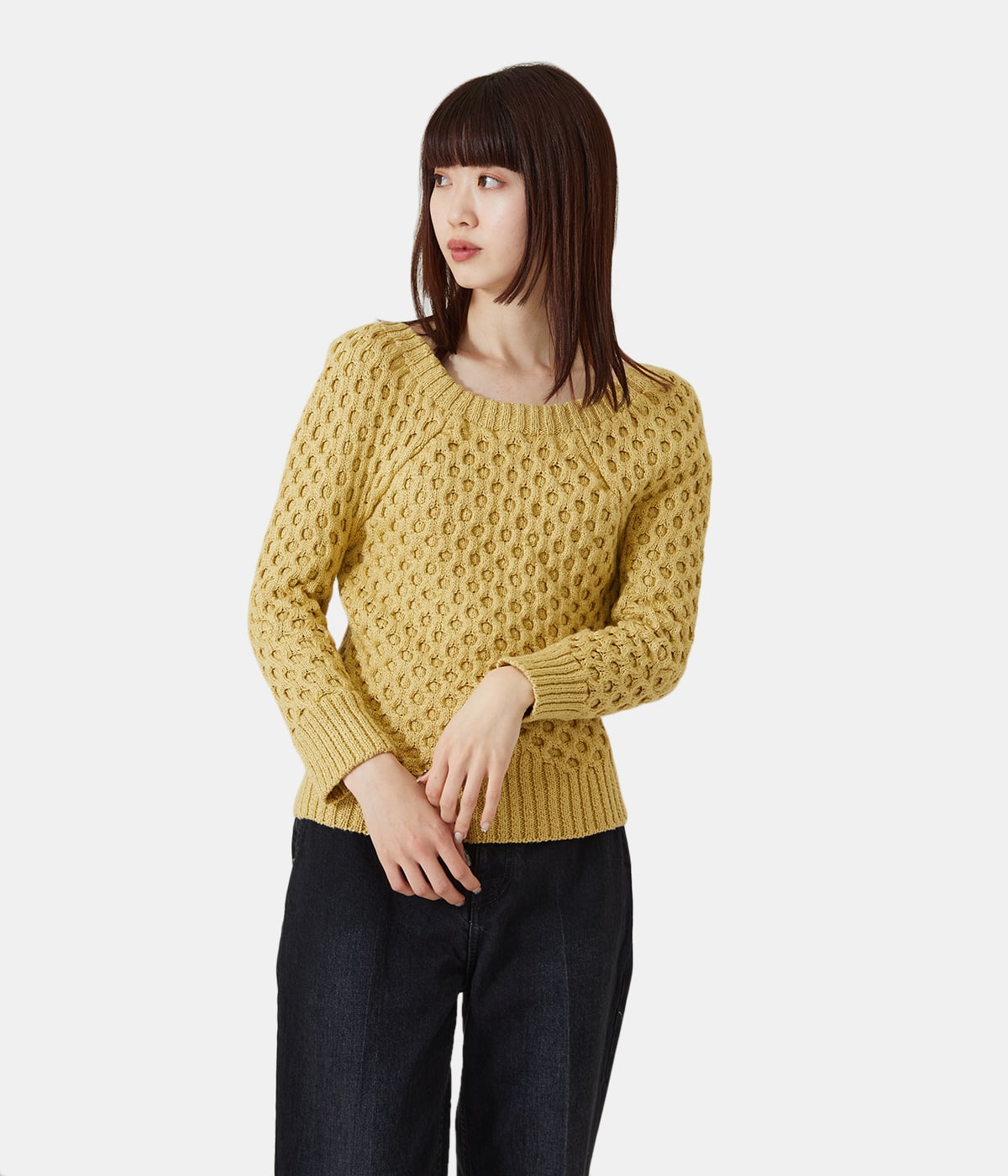 model（164cm）着用サイズ：FREE(ONE)