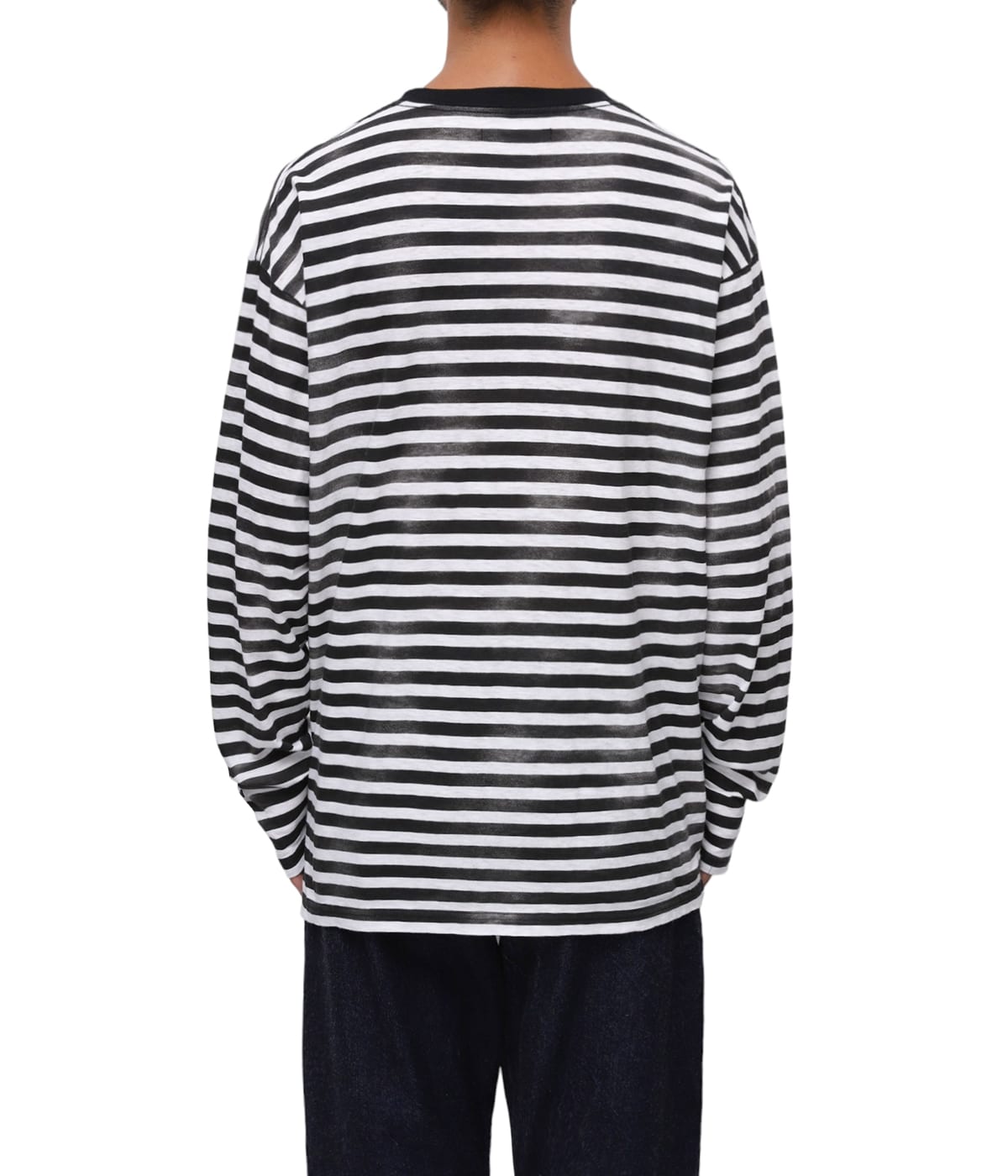 Hazy Border L/S T-SH | MINEDENIM(マインデニム) / トップス