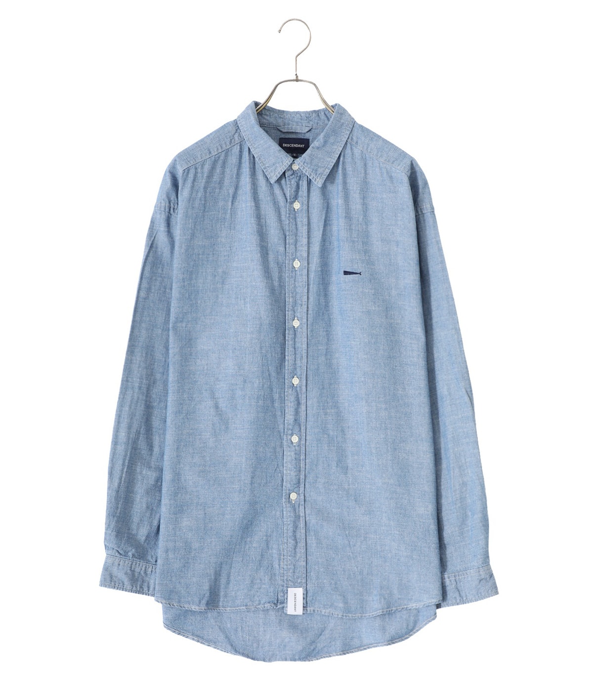 descendant KENNEDY’S CHAMBRAY LS SHIRT 1 DESCENDANT/KENNEDY'S CHAMBRAY LS SHIRT (INDIGO)