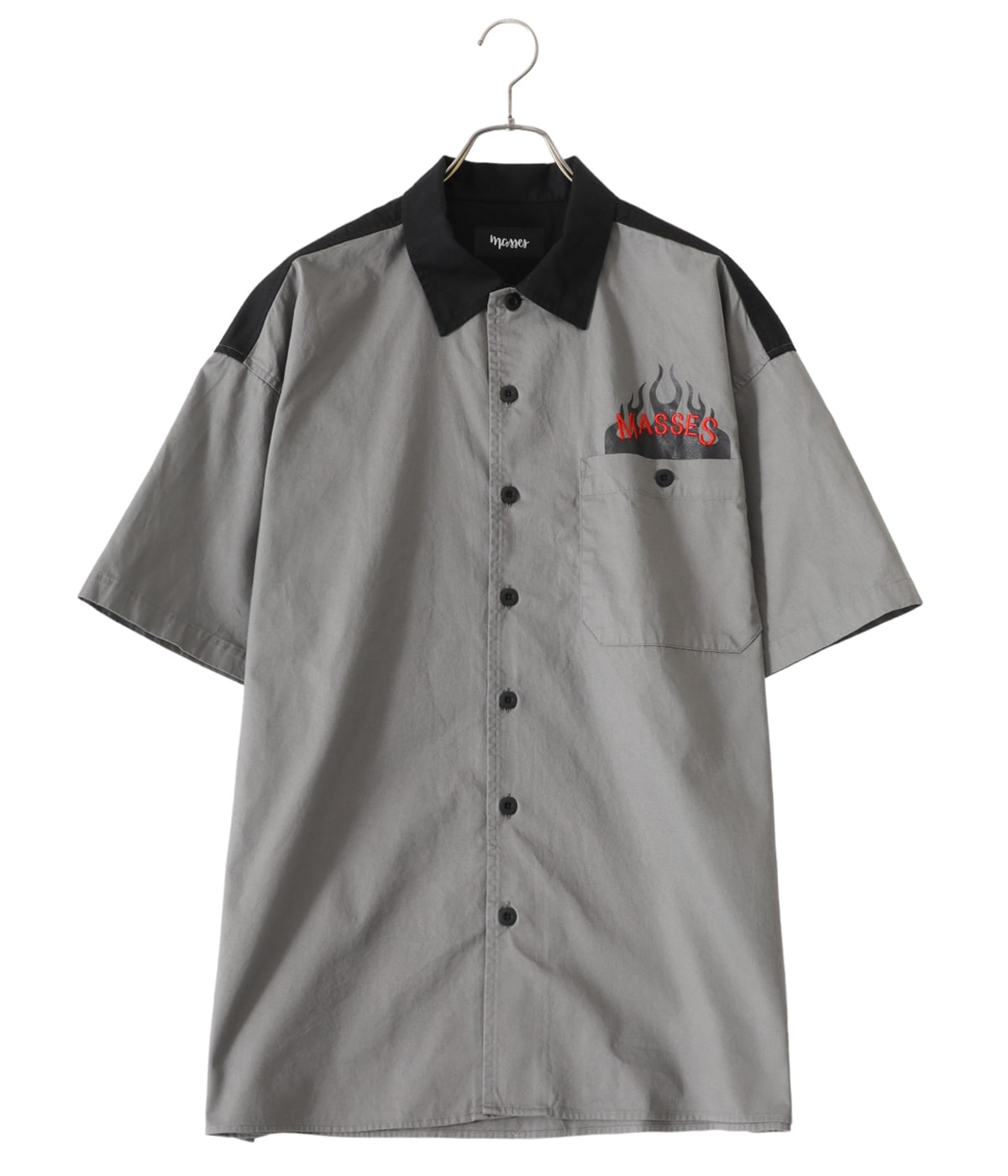 WORK SHIRT F S/S | MASSES(マシス) / トップス 半袖シャツ