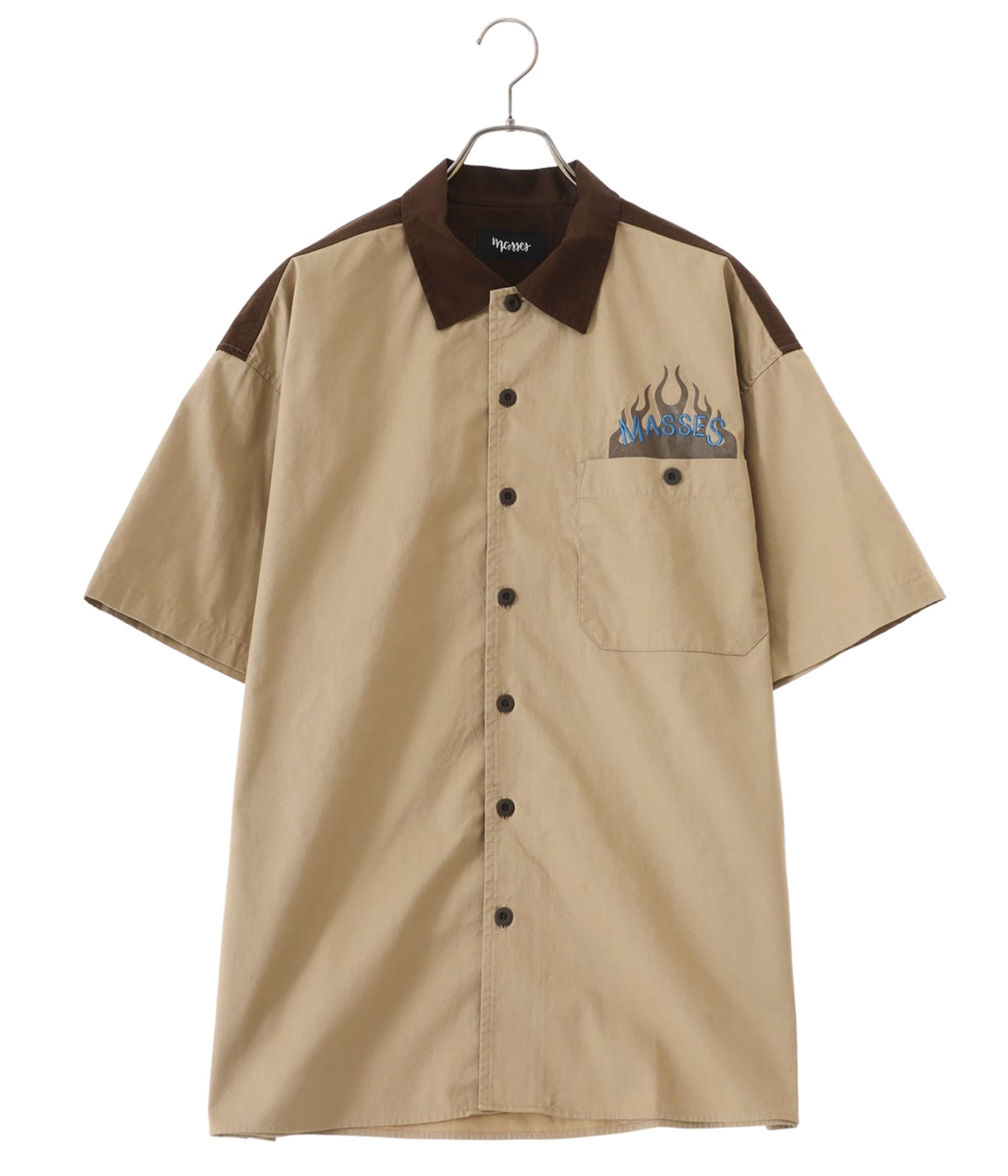 ス*ー様 MASSES WORK SHIRT F WORK SHIRT F S/S | MASSES(マシス) / トップス 半袖シャツ