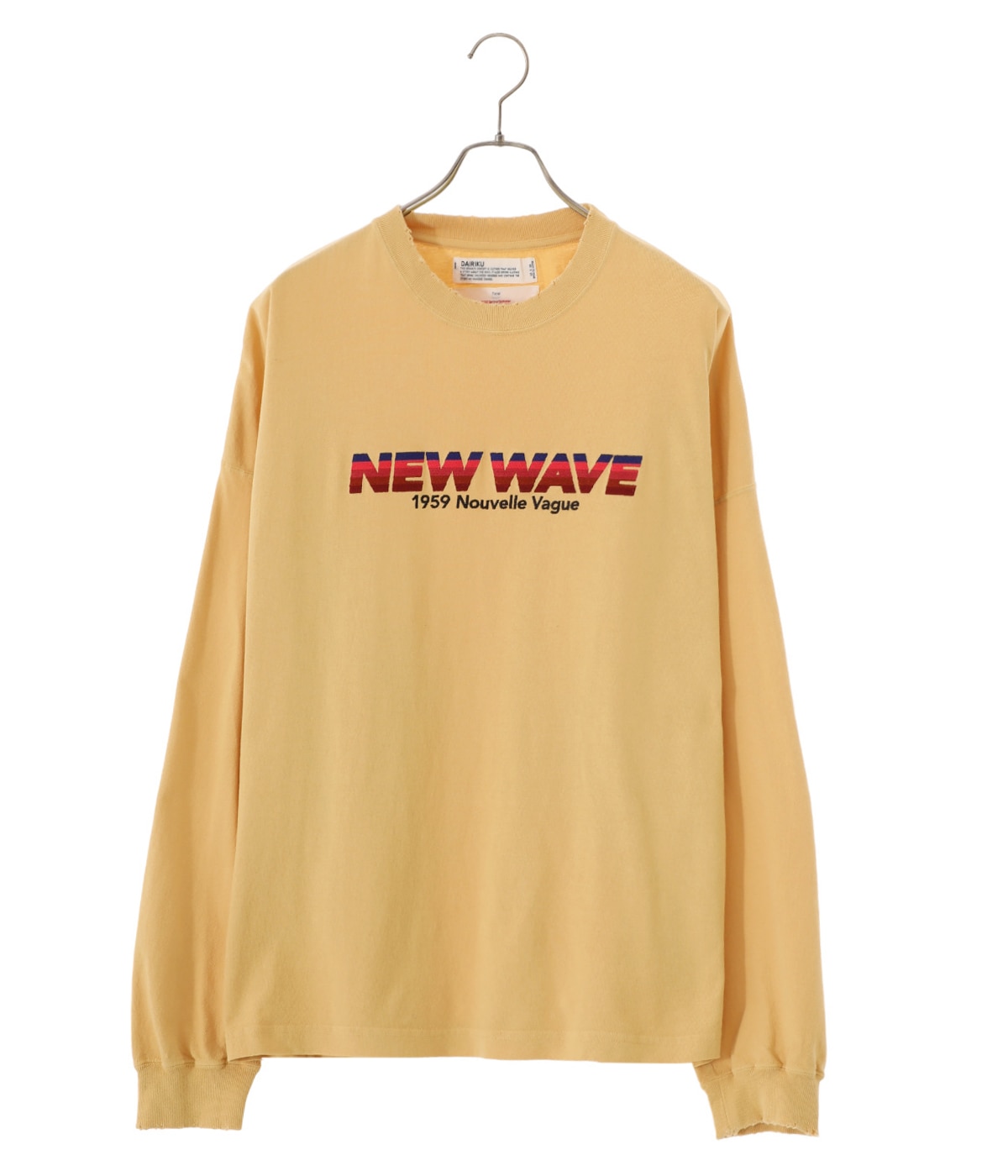ダイリク new wave ニューウェーブ ロンT フリーサイズ 新品 タグ付 DAIRIKU（ダイリク）の「【DAIRIKU / ダイリク】NEW WAVE Tee（T